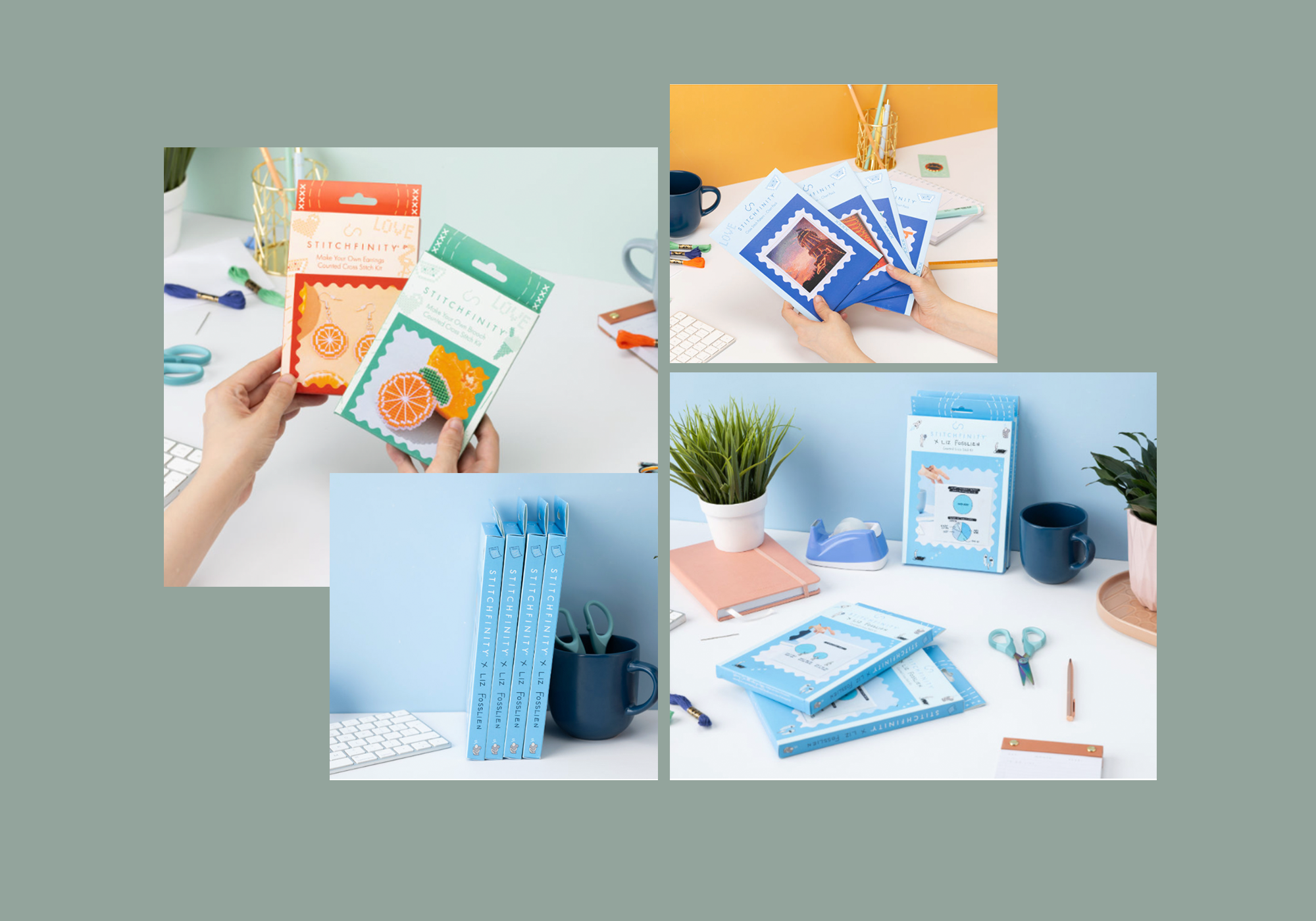 Stitchfinity - Branding, packaging & Illustration