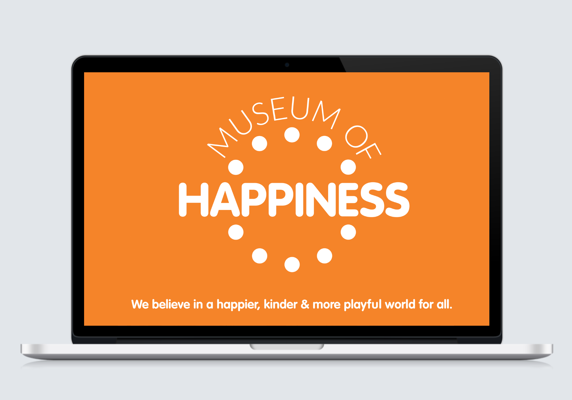 Museum of Happiness Logo design and branding