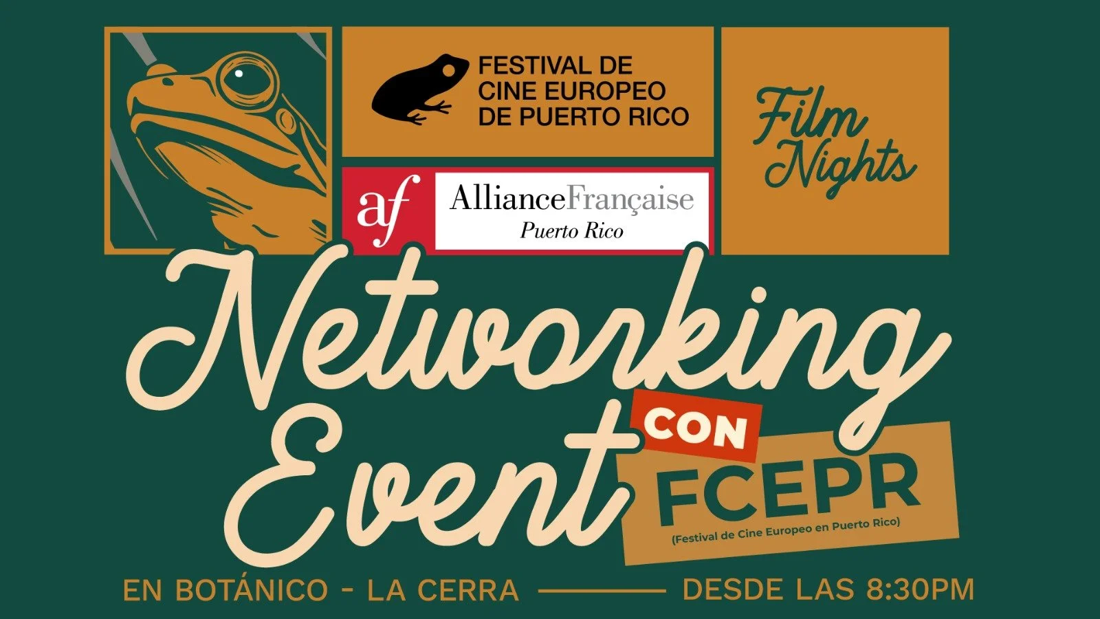 Networking Event del Festival de Cine Europeo en Puerto Rico by Film Nights