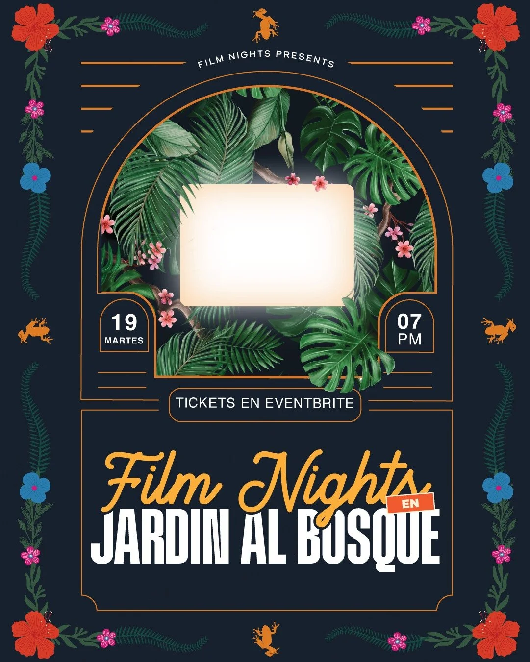 Film Nights en Jardín Al Bosque