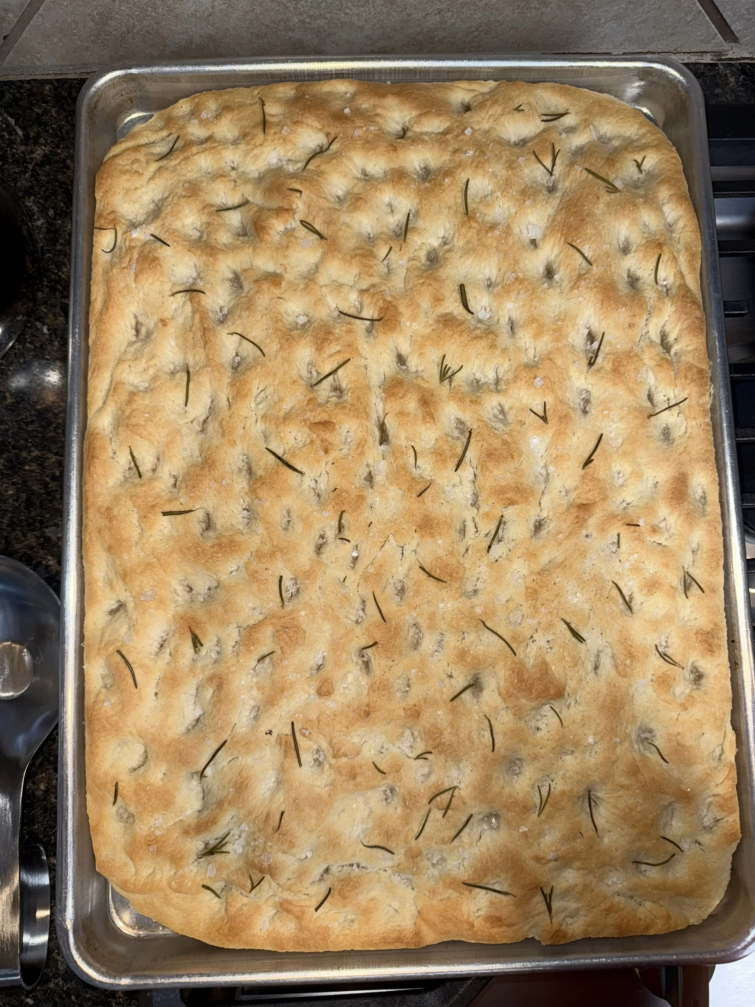 Christmas Eve Focaccia Simple Olive Oil Focaccia for Your Italian Holiday Table or anytime of year