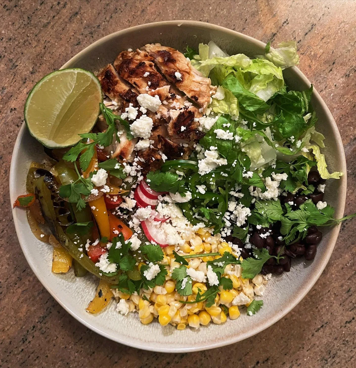 Mexican-style grain bowl 🌶️