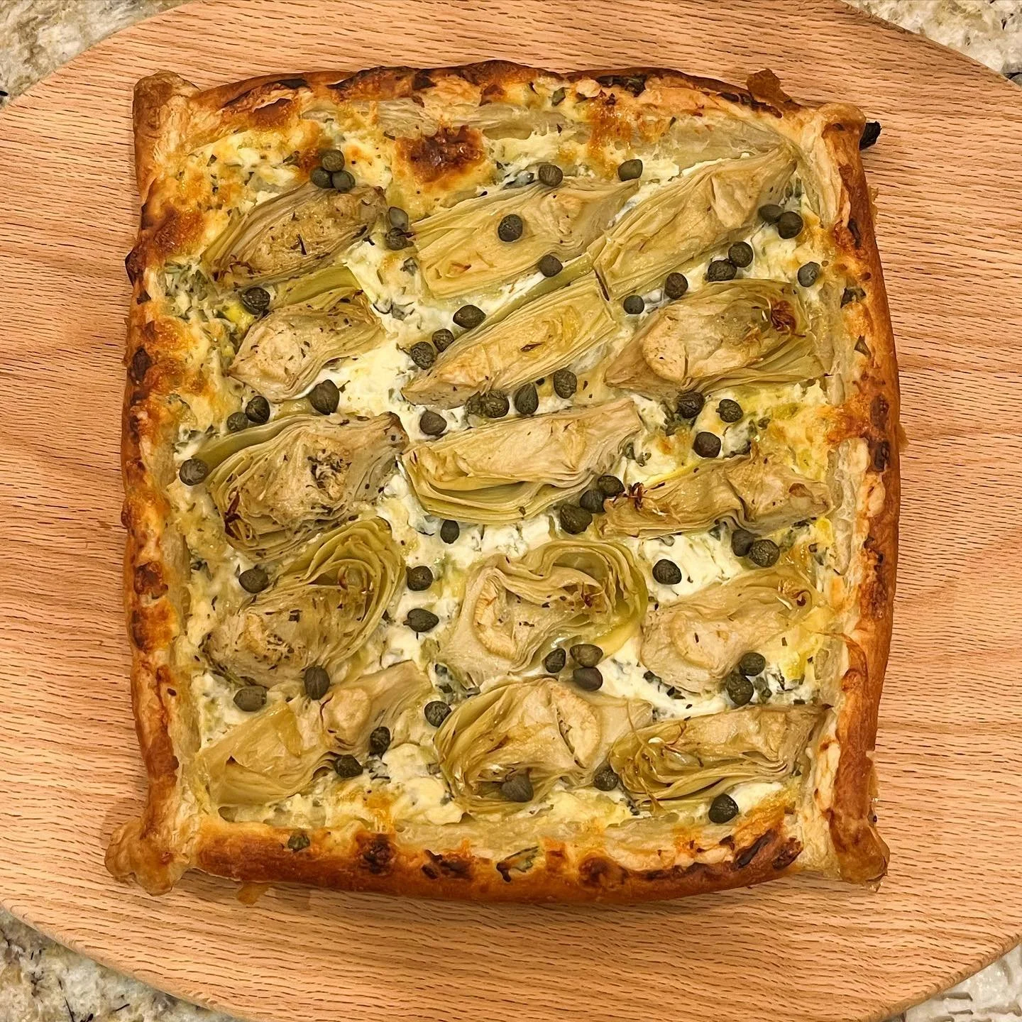 Artichoke tart