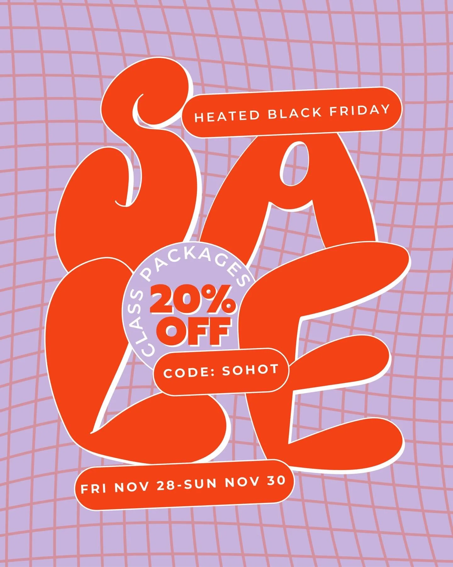 BLACK FRIDAY DEALS AS HOT AS HEATED!
ENJOY 20% OFF ALL CLASS PACKAGES🔥
FRIDAY, NOVEMBER. 28TH &ndash; SUNDAY, NOVEMBER 30TH!

#JoinHeated #HeatedHaleiwa #HeatedKahala #HeatedHonolulu #AddictedToTheHeat