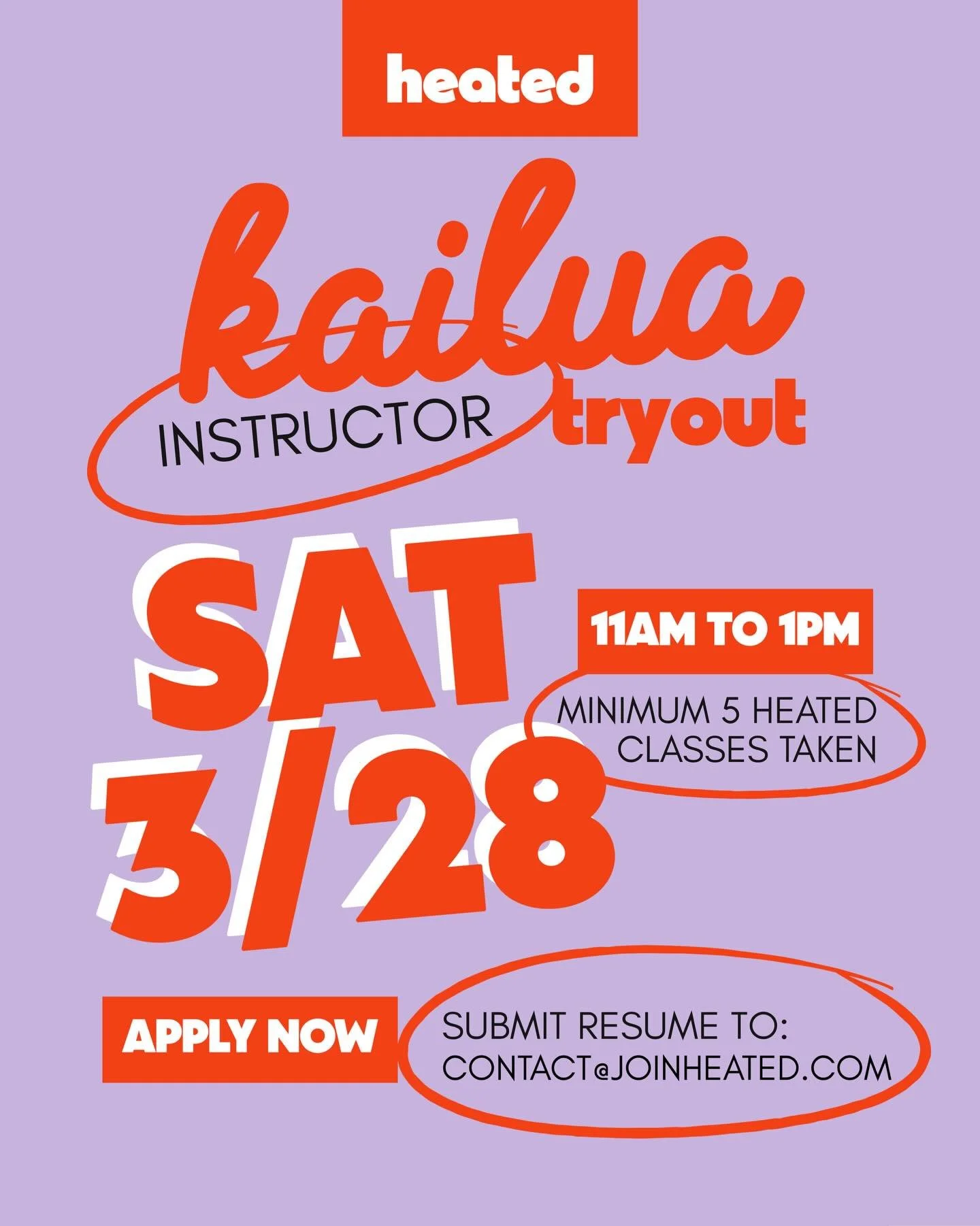 Ready to take your love for Heated to the next level? ❤️&zwj;🔥

#JoinHeated #AddictedToTheHeat #SoHot #HeatedKailua