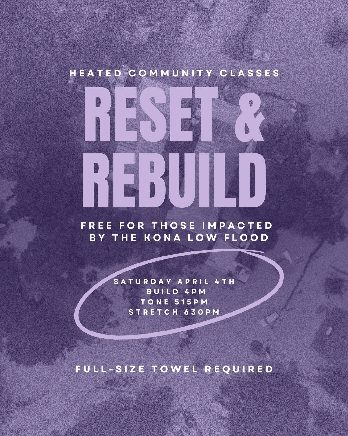 Movement is medicine. Let&rsquo;s reset and rebuild together 🤍 We&rsquo;ve been so awestruck and inspired by our beautiful North Shore community and the way everyone has shown up to support one another during this time.

If you were impacted by the 