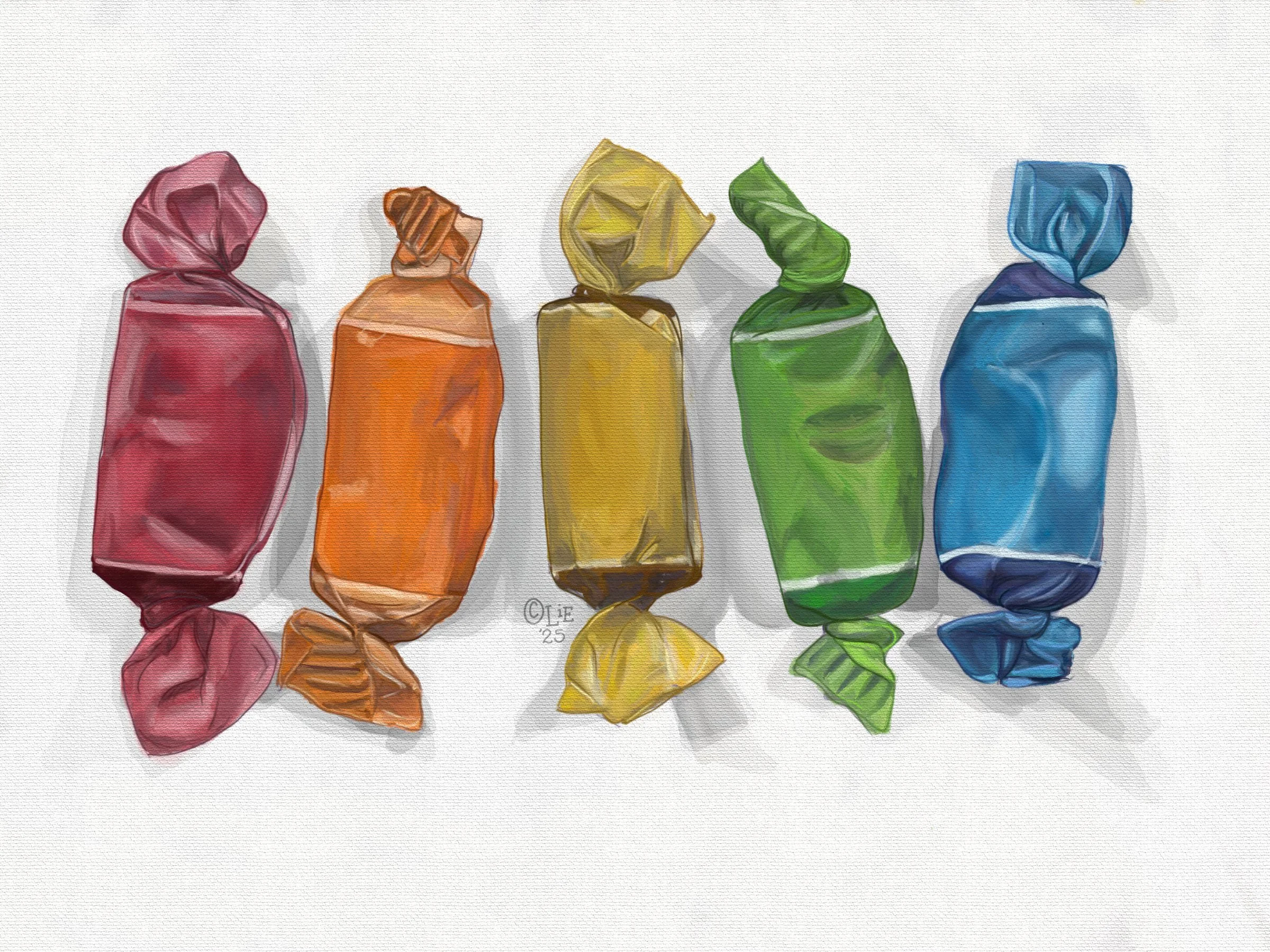 rainbow candies
2025
digital painting