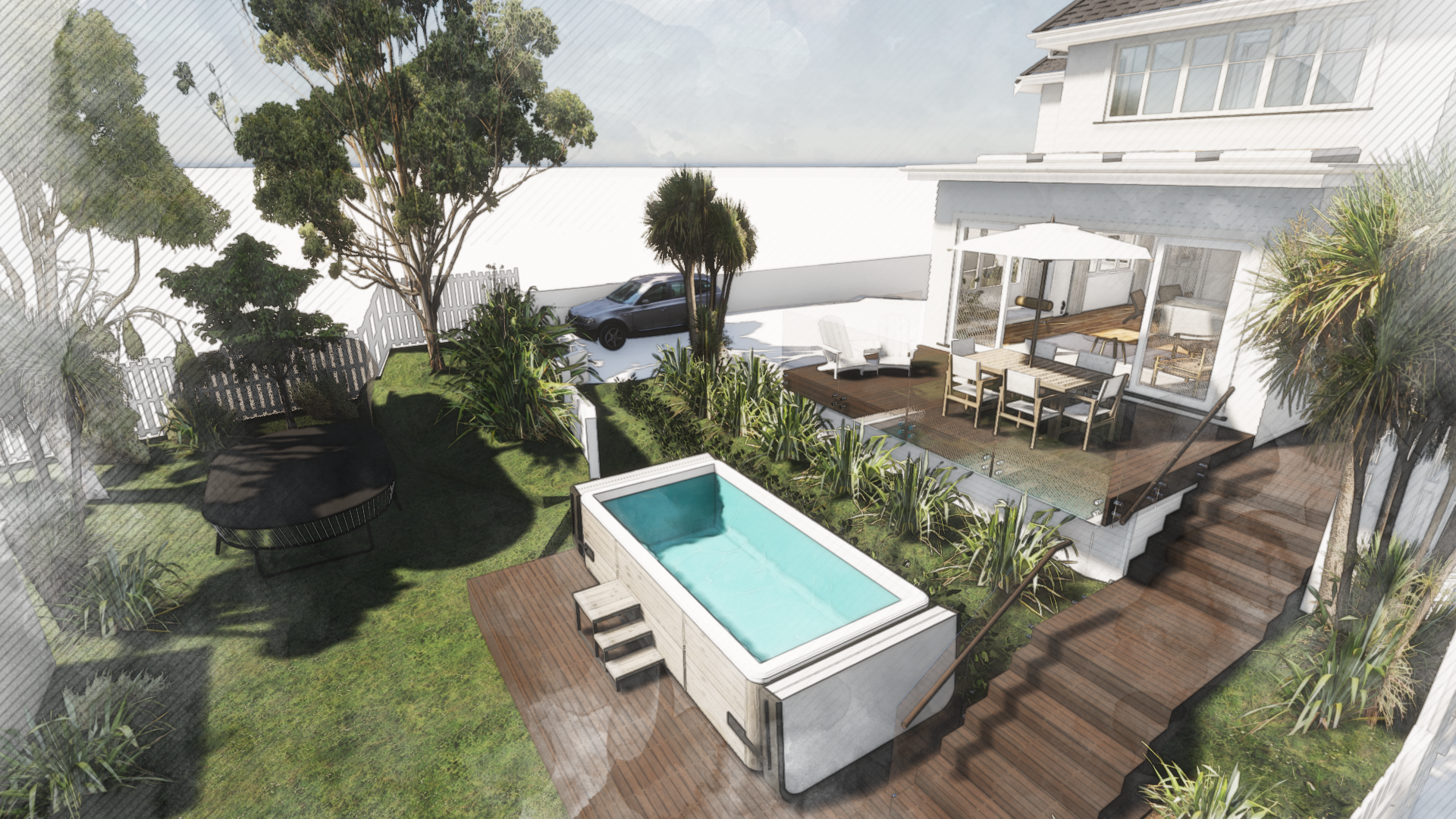 An image of the Float House.