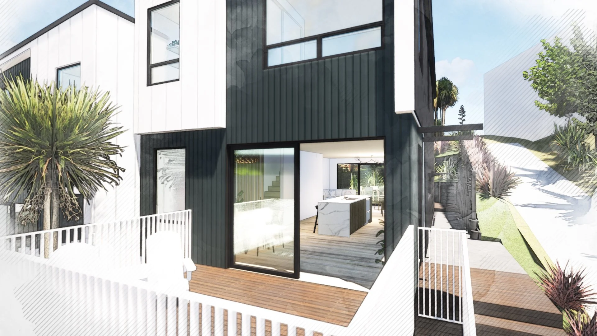 An image of the Float House.