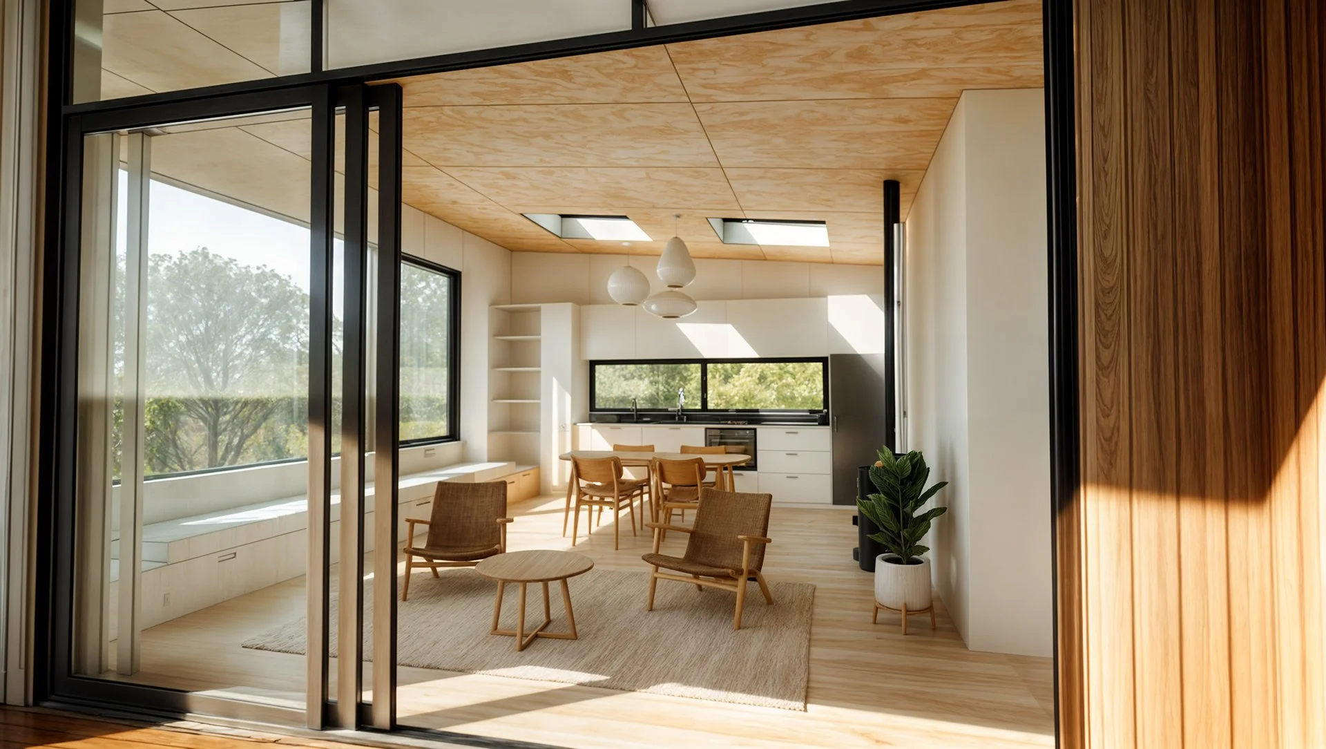 An image of the Float House.