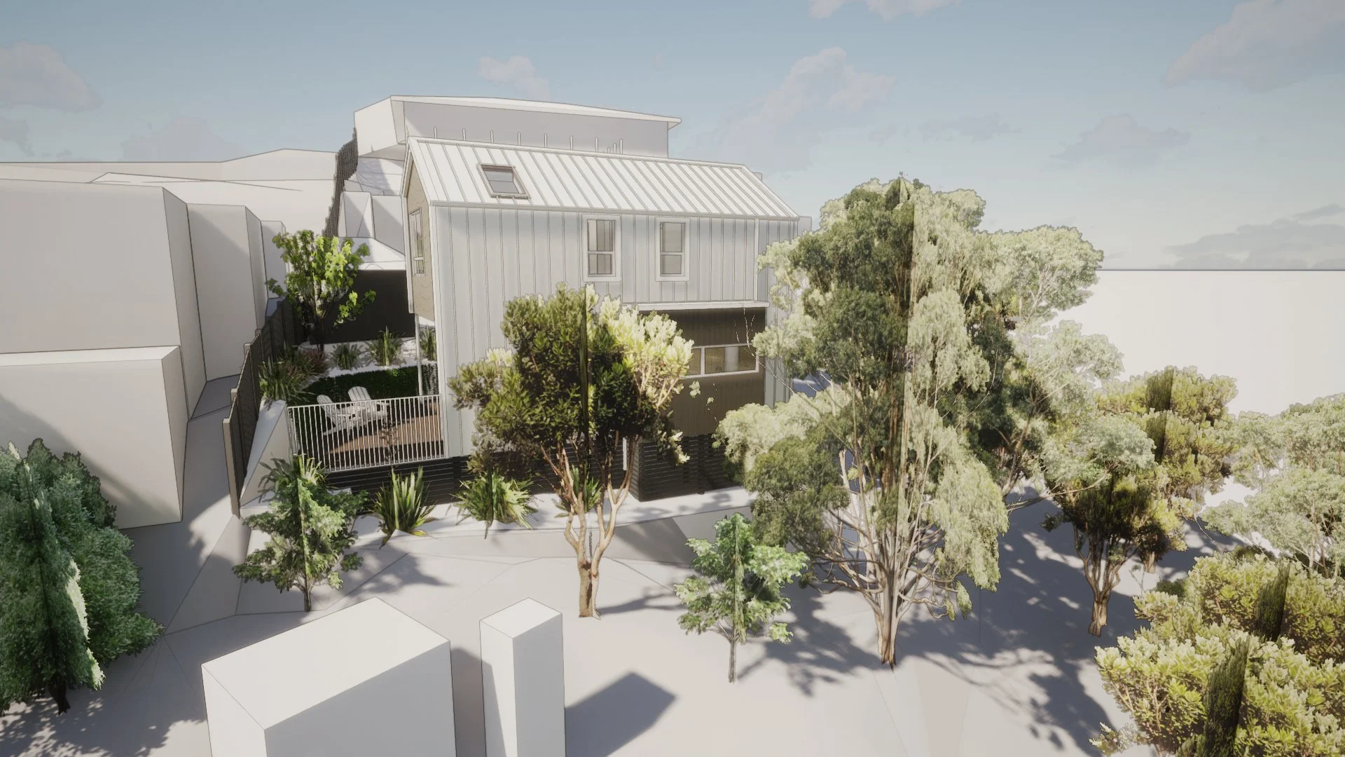 An image of the Float House.