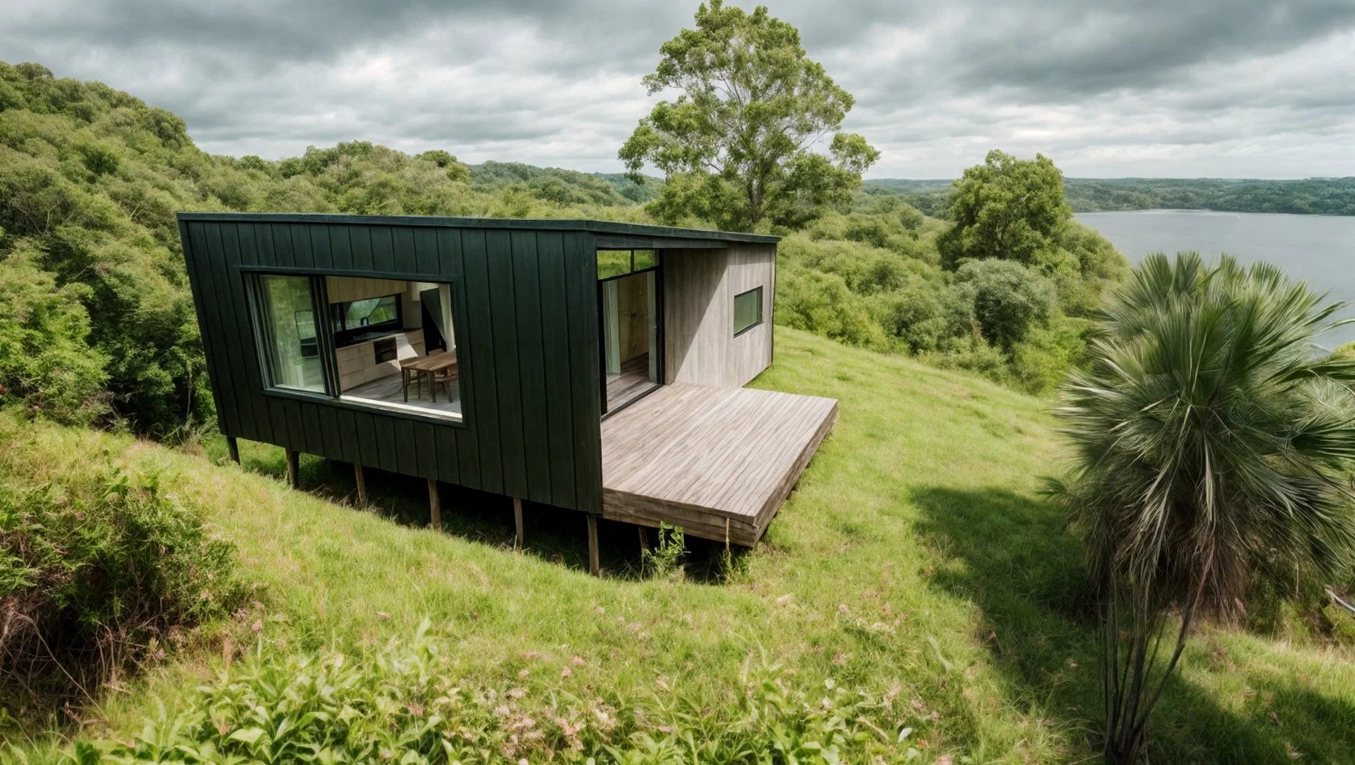 An image of The Float House.