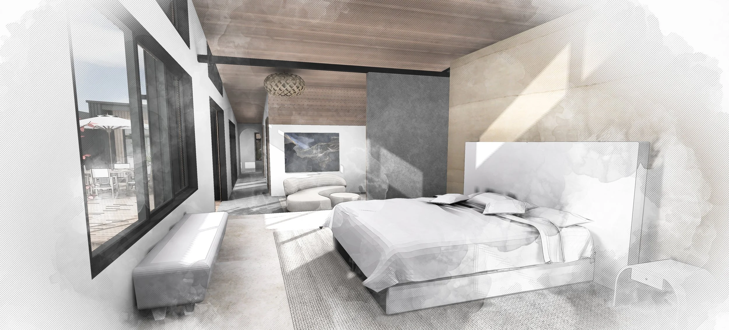 An image of The Float House.