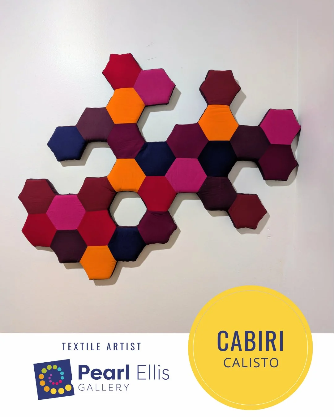 Featured Artist: Cabiri Calisto

I am a local maker behind the label Wallfl&ouml;r Designs. I want to provide the community with an ethical and local option for area rugs as well as offer some interesting fabric wall art for brightening up a space. I