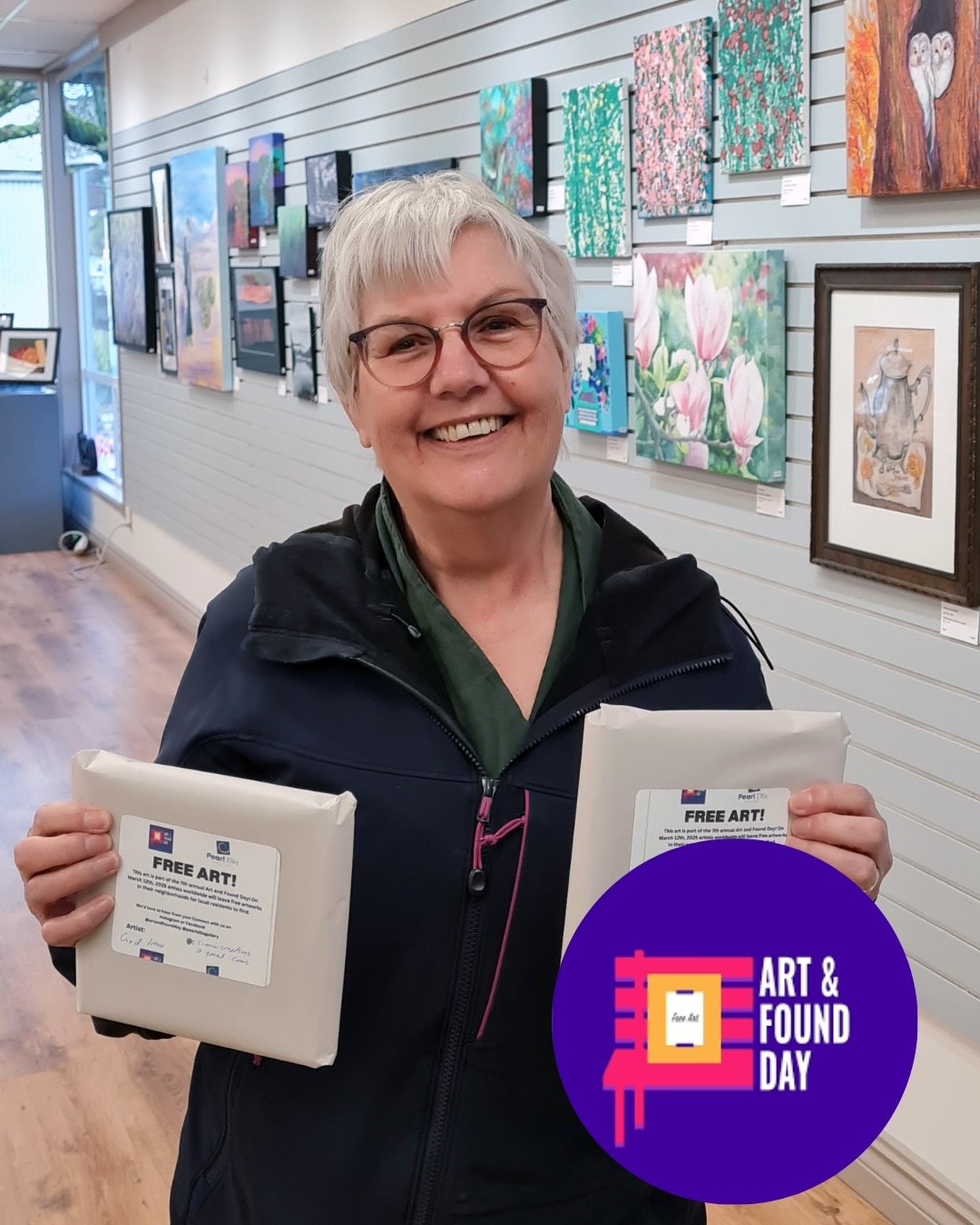 🎨 March 12th International Art and Found Day!
Artists around the Comox Valley are placing free art out in the community tomorrow for people to discover. Keep your eyes open for packages marked &ldquo;Free Art&rdquo; - if you find one, it&rsquo;s you