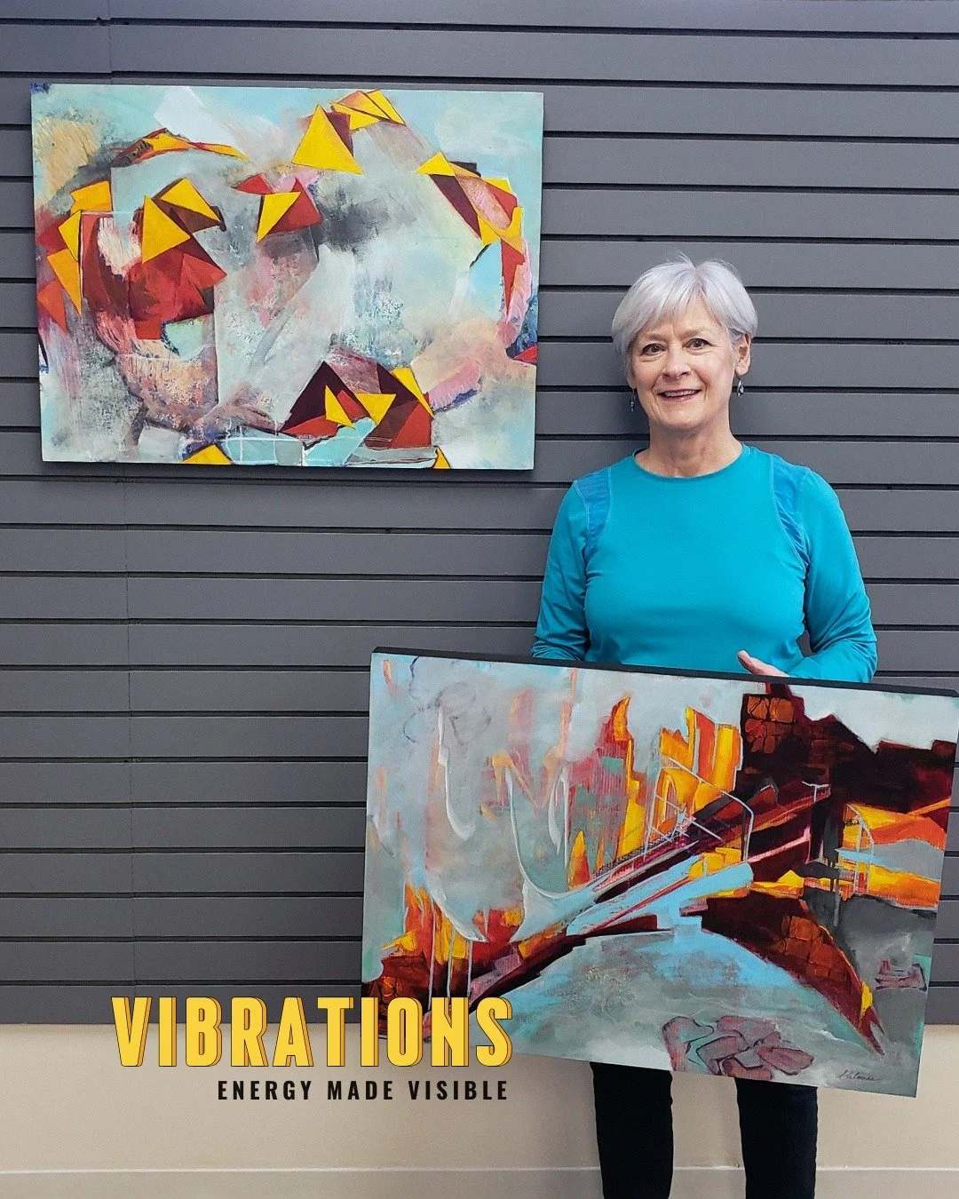 It's the last week for Vibrations: Energy Made Visible at our Comox art gallery. ✨
Open until April 25, 2026 at 1729 A Comox Ave.
Comox

This exhibition brings together artists exploring how energy can be seen and felt. Through a range of media, the 