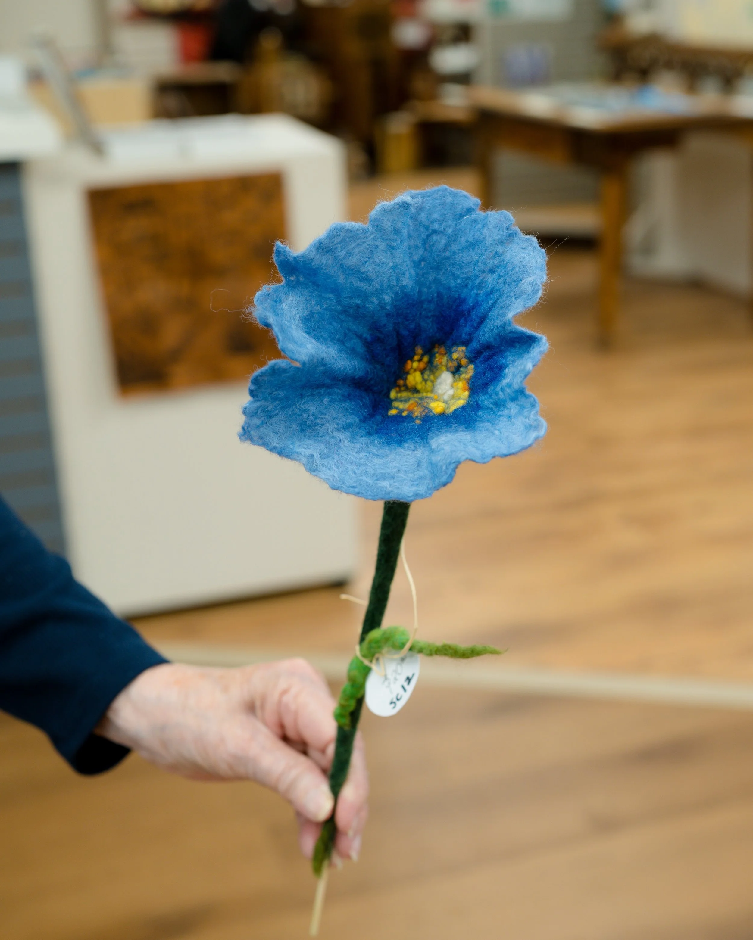Looking for a unique Mother&rsquo;s Day gift? Stop by the Spotlight on Craft display at the Pearl Ellis Gallery and browse handcrafted work by local artists. 🌷

Featuring:

Bev Powell &mdash; fused glass art including whimsical birds and cats, servi