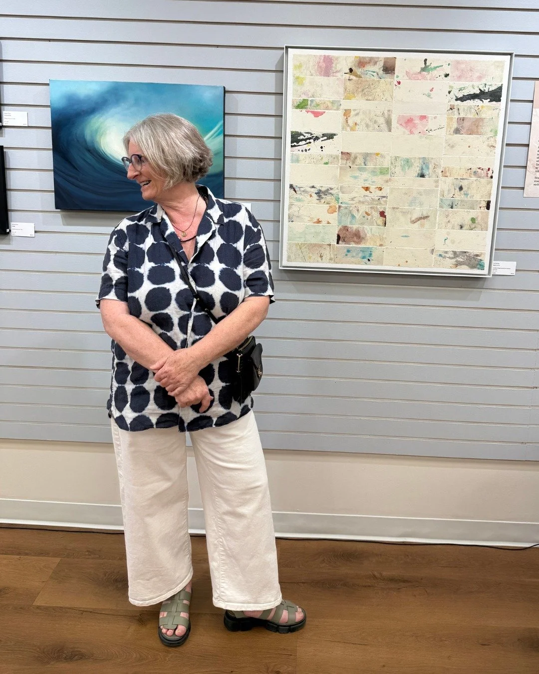 Today's Artist Spotlight is Lori Kenney from our current show, Embedded: material &bull; place &bull; presence

Lori is a Comox Valley artist who breathes new life into reclaimed textiles. Her practice is deeply rooted in contemporary material-based 