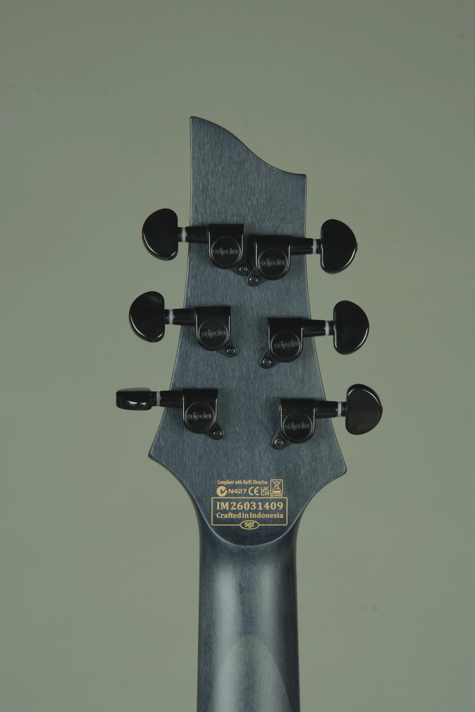 Schecter Omen Elite-6 Electric Guitar See Thru Blue Burst8.jpeg