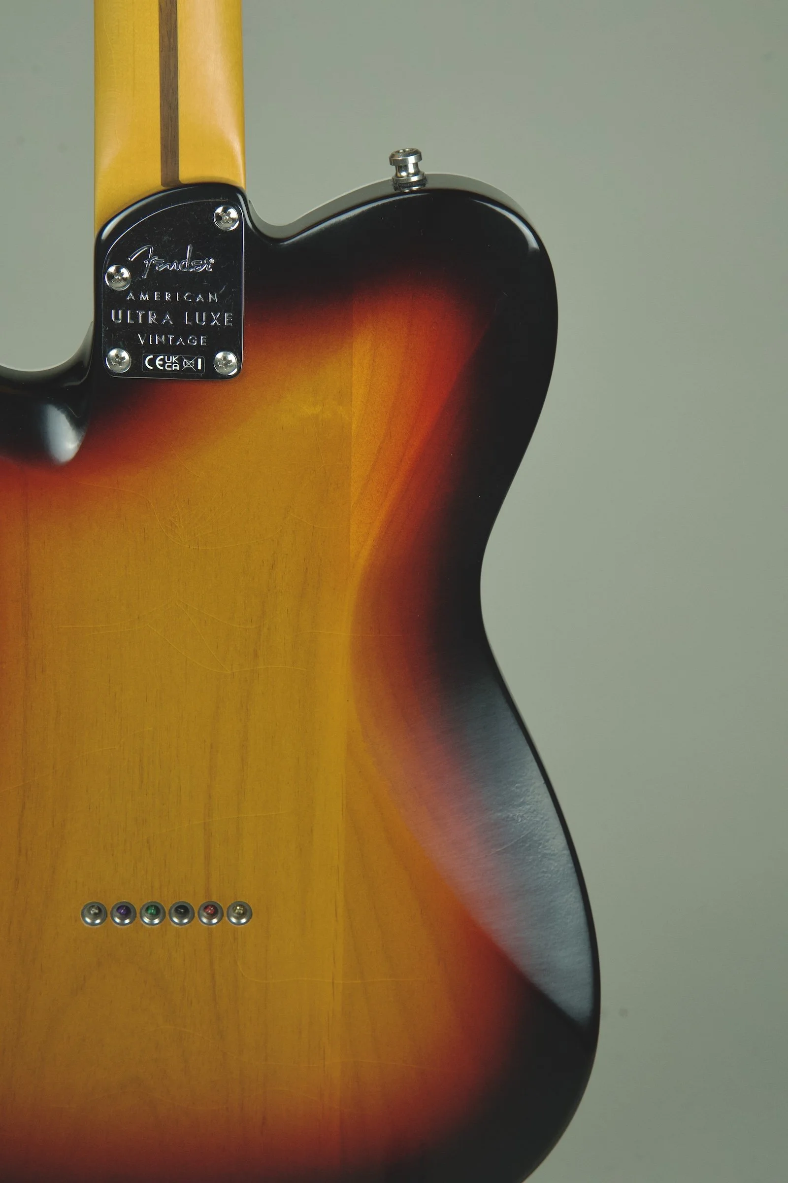 Fender American Ultra Luxe Vintage '60s Telecaster Custom Electric Guitar - 3-color Sunburst, Heirloom Lacquer13.jpeg