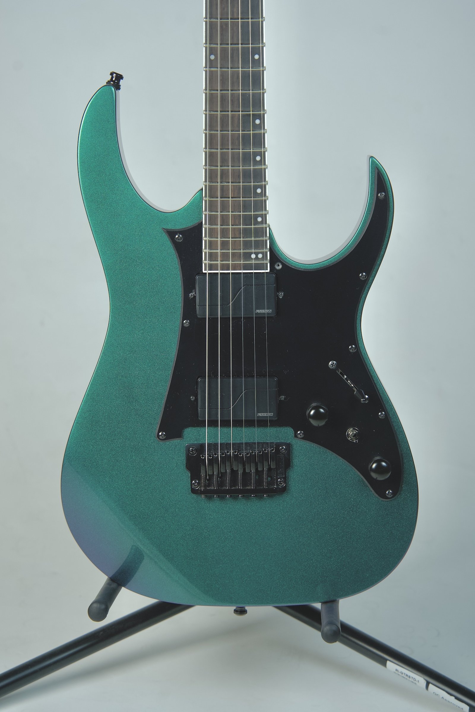 Used Ibanez Axion Label RG631 Electric Guitar Blue Chameleon2.jpeg