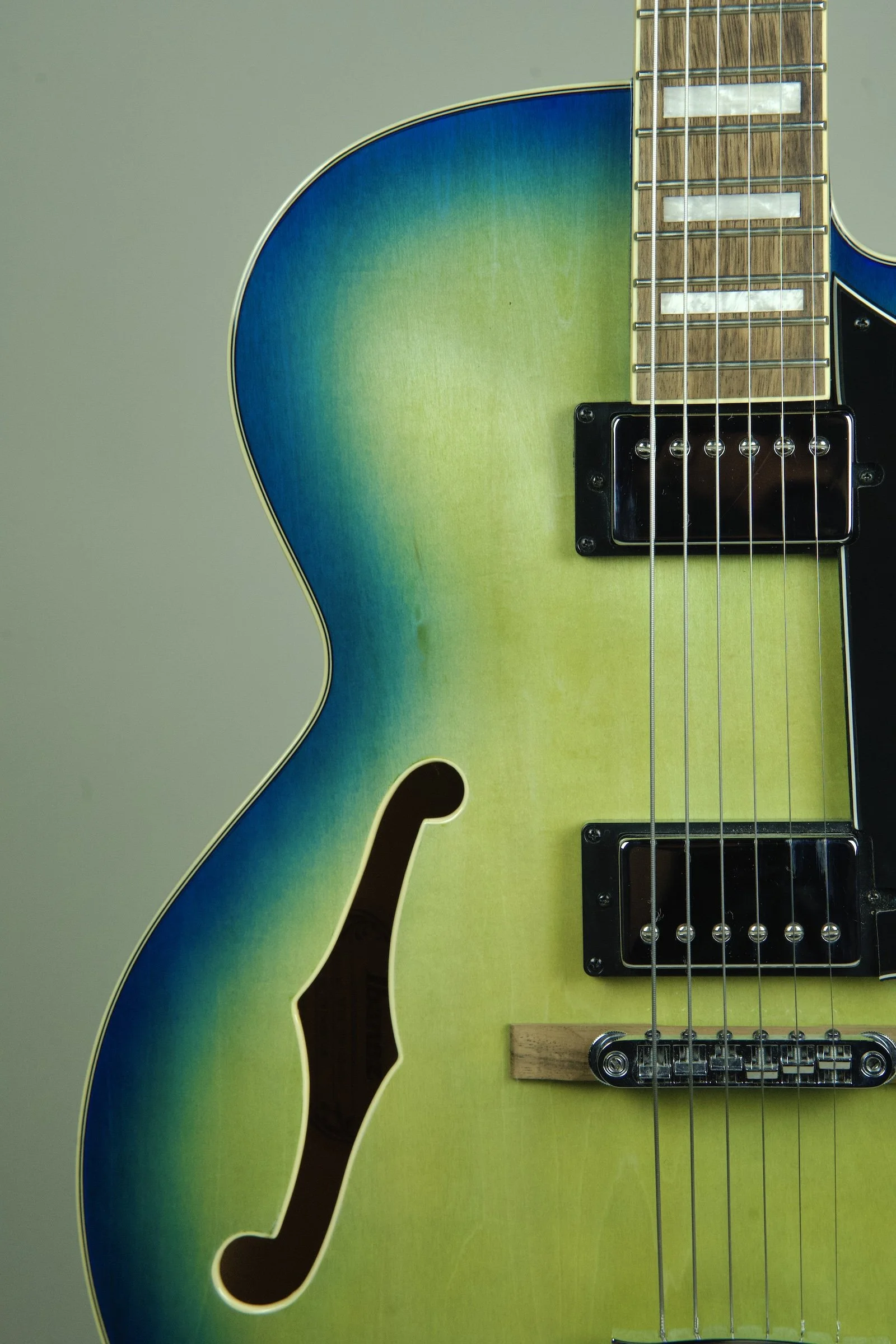 Ibanez AF75 Hollowbody Electric Guitar - Jet Blue Burst4.jpeg