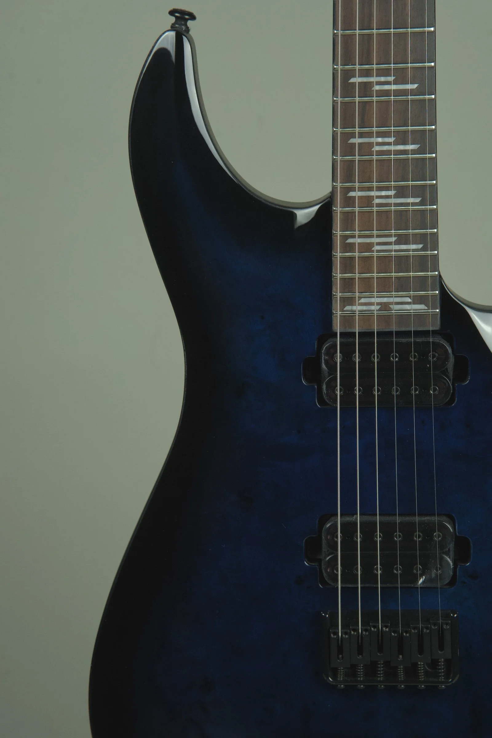 Schecter Omen Elite-6 Electric Guitar See Thru Blue Burst3.jpeg