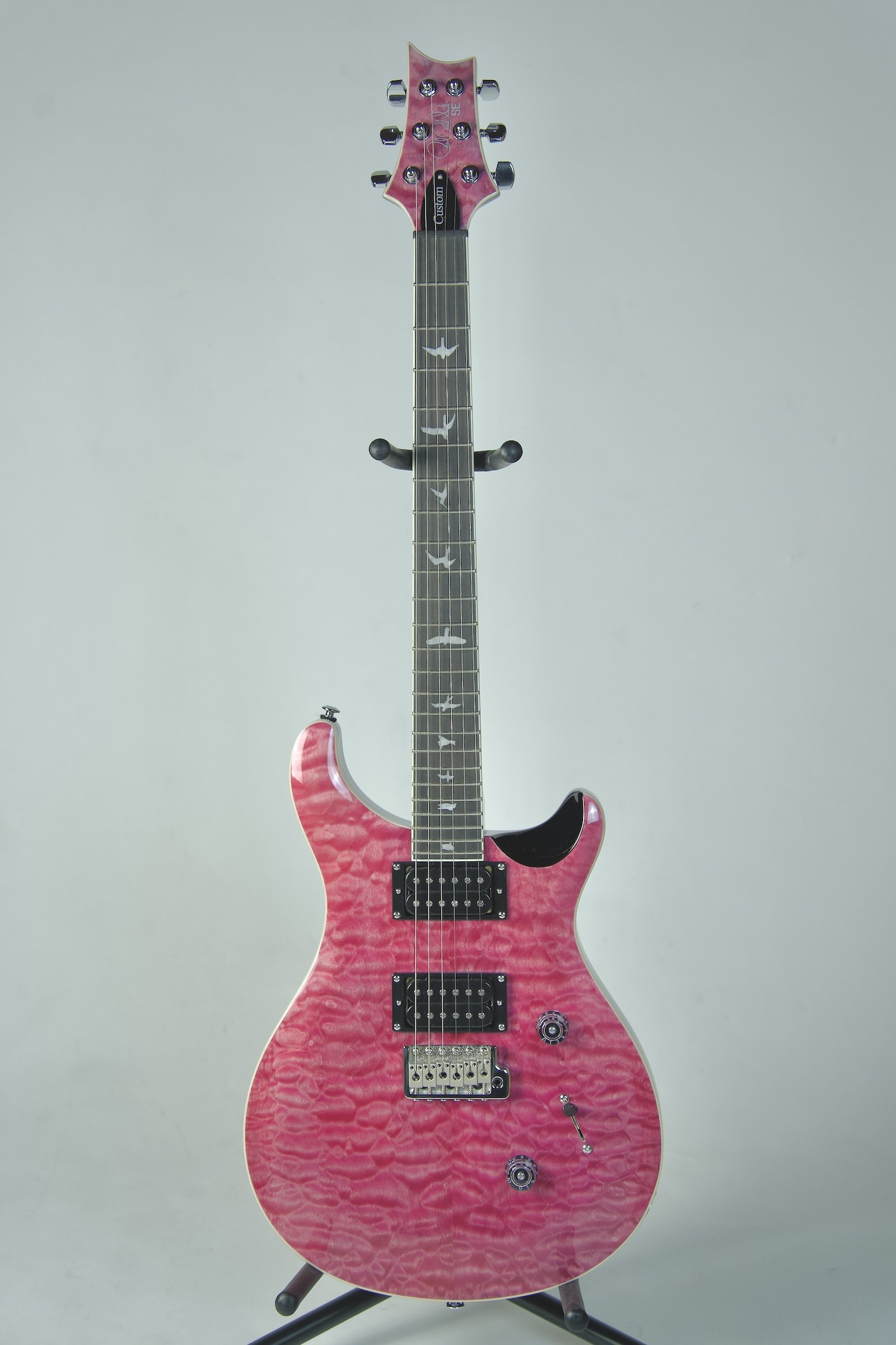 Used PRS SE Custom 24 Electric Guitar Quilted Violet1.jpeg