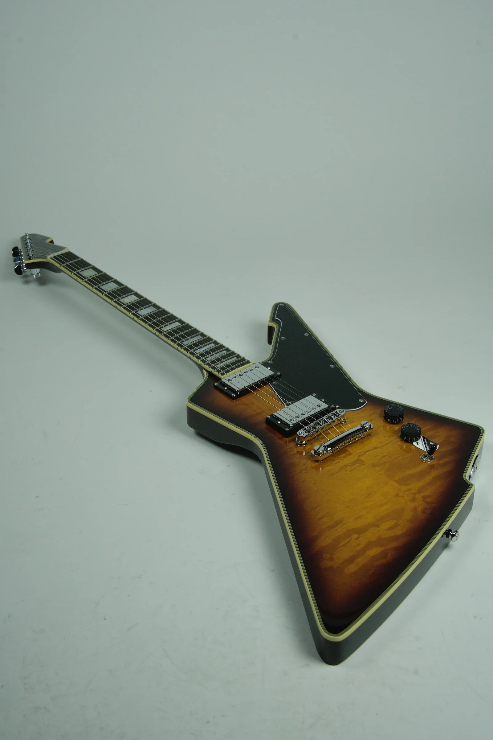Schecter E-1 Custom Special Edition Electric Guitar - Vintage Sunburst17.jpeg