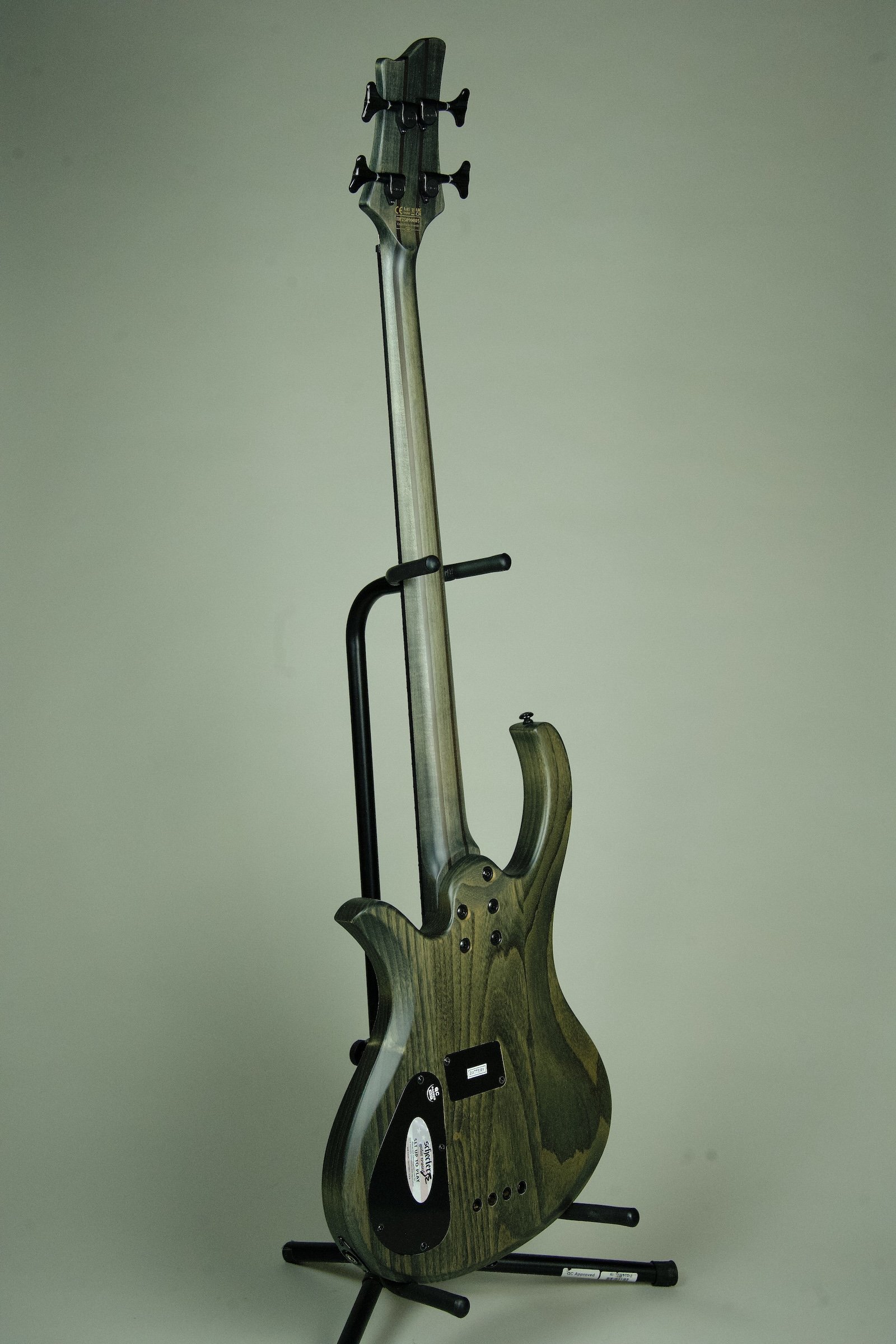 Schecter Riot-4 Bass Guitar - Aurora Burst19.jpeg