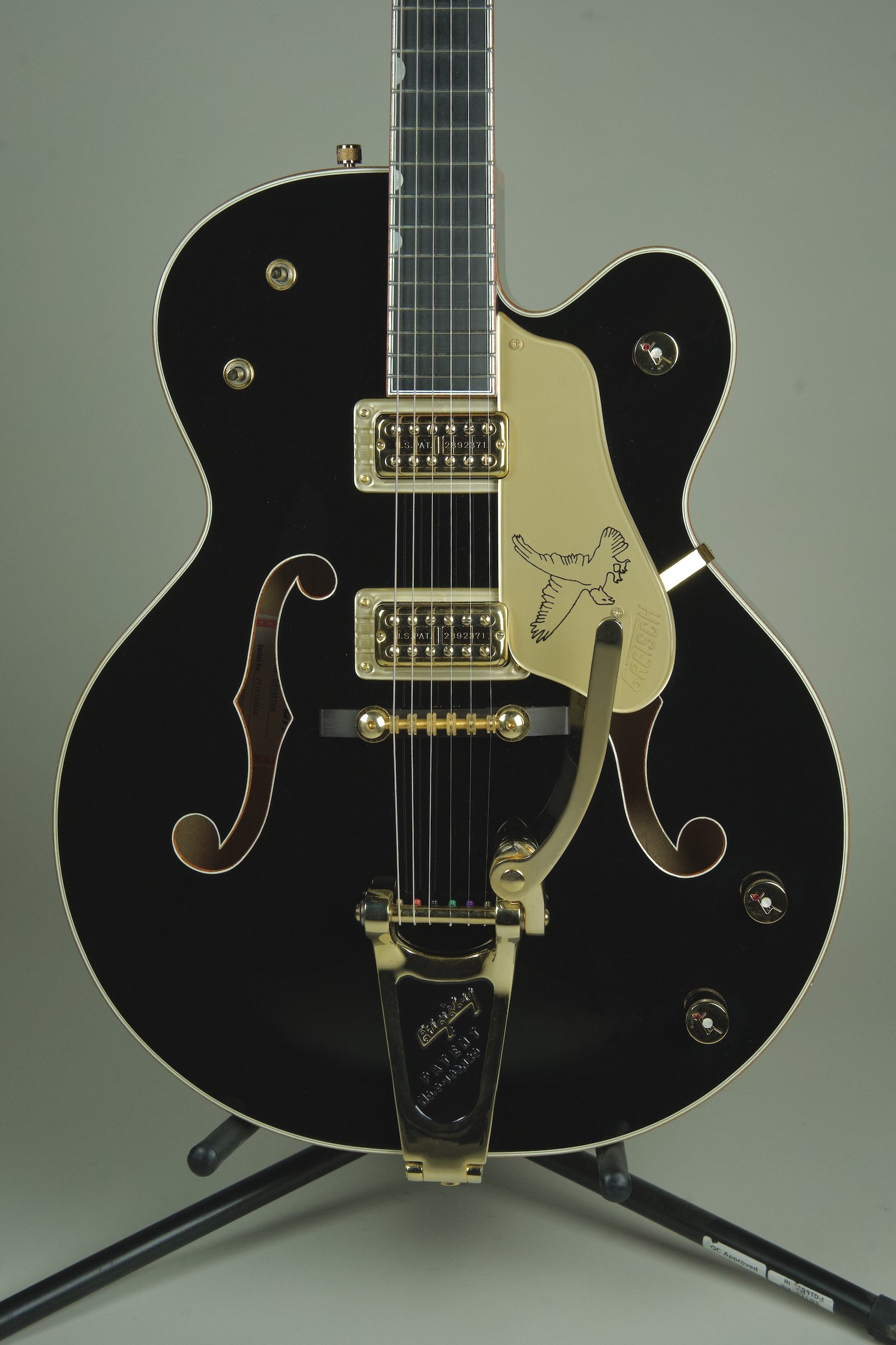 2013 Gretsch G6136TBK Black Falcon Hollowbody Electric Guitar