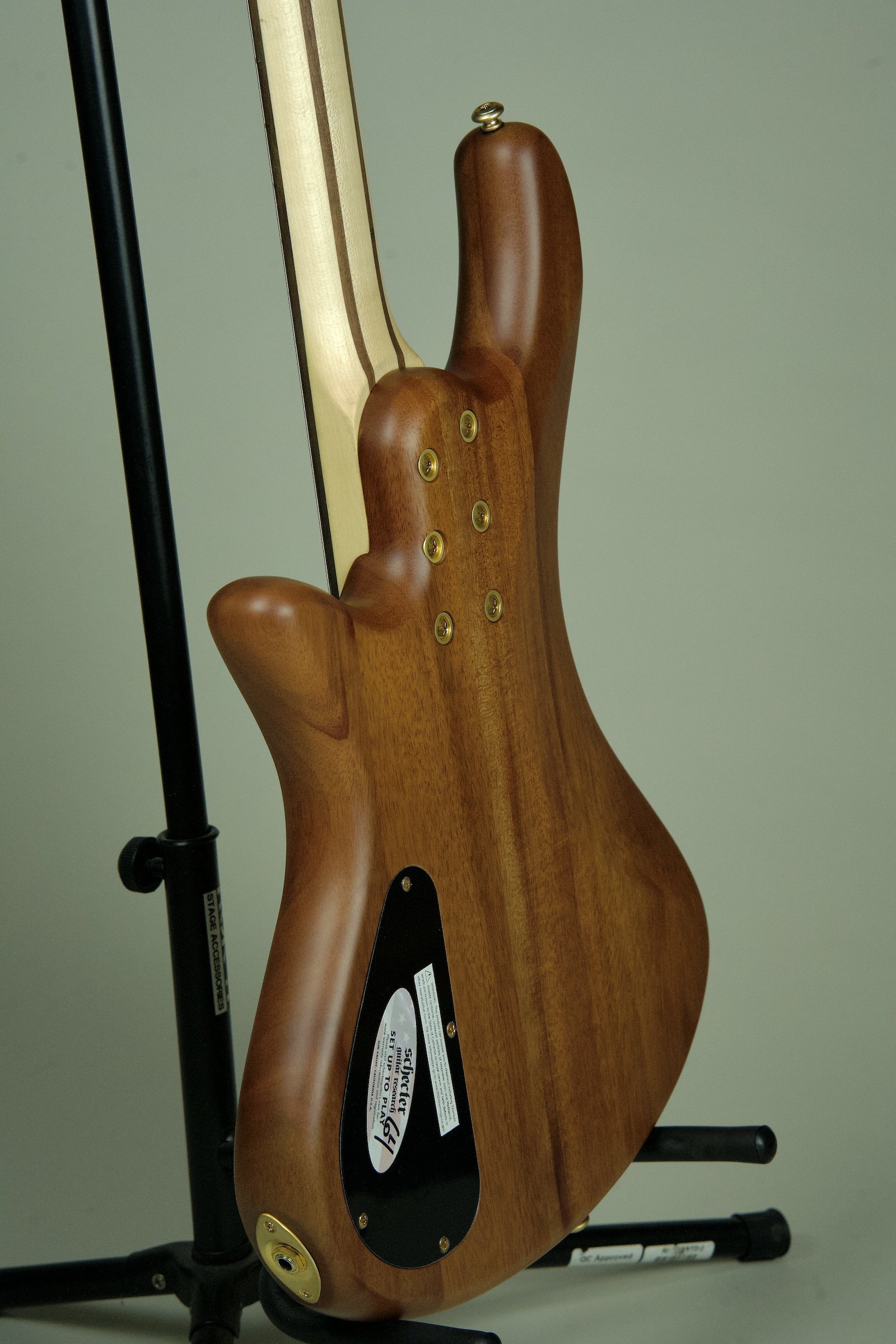 Schecter Stiletto Custom 4 Bass Guitar - Natural18.jpeg