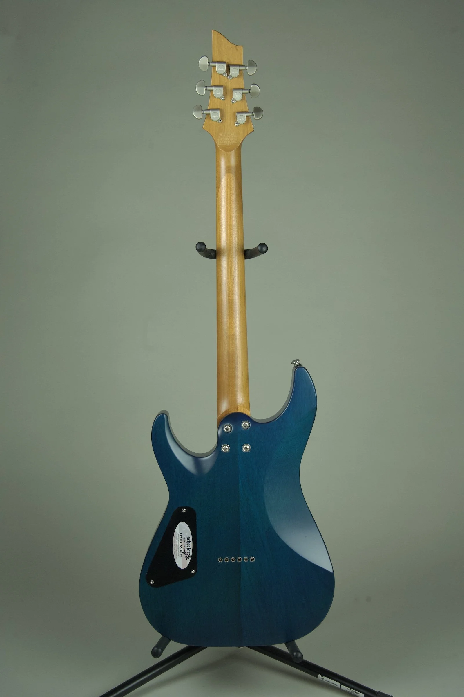 Schecter C-1 Standard Plus Electric Guitar Blue Fade8.jpeg