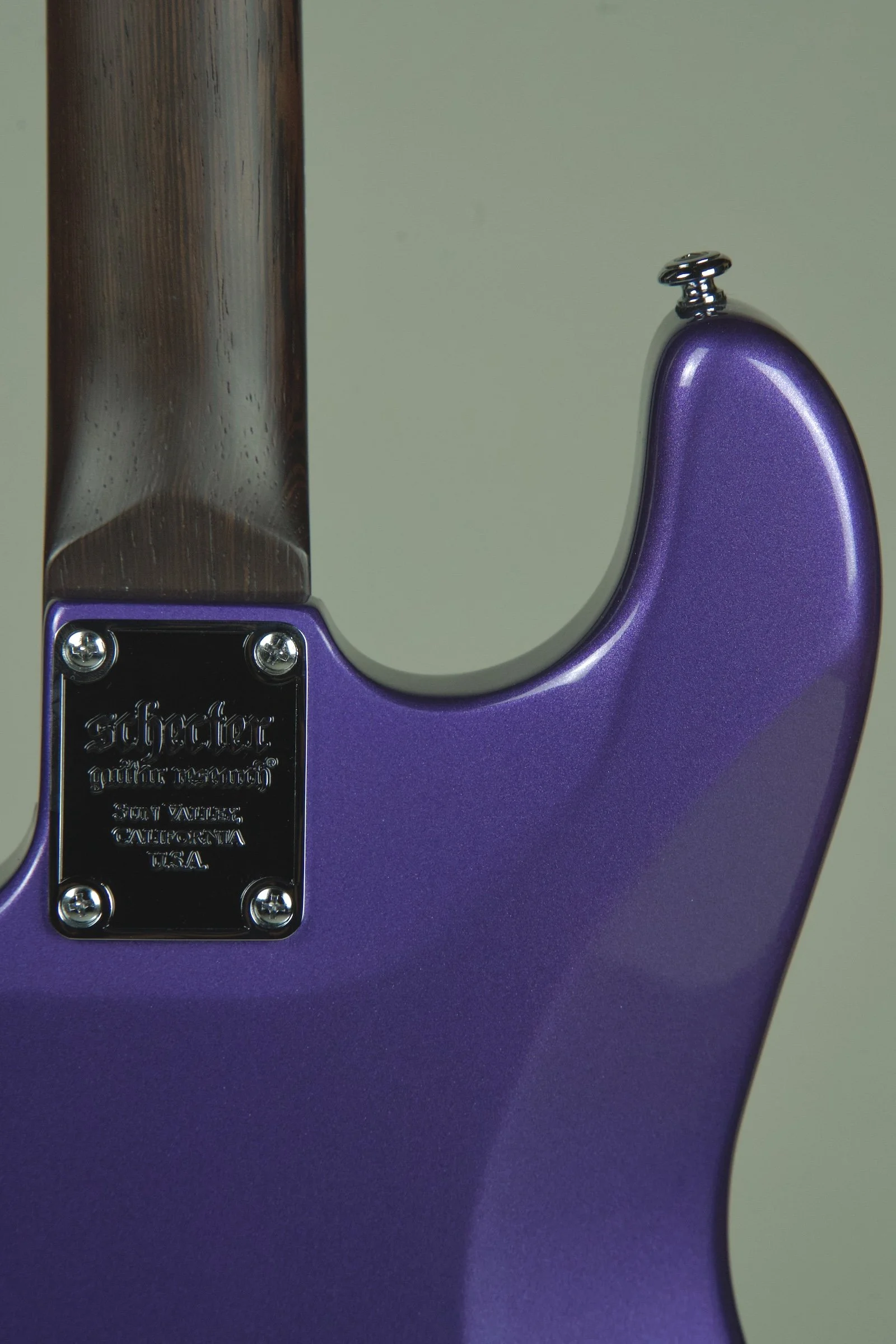 Schecter Nick Johnston Traditional HSS 10th Anniversary Electric Guitar - Atomic Violet7.jpeg