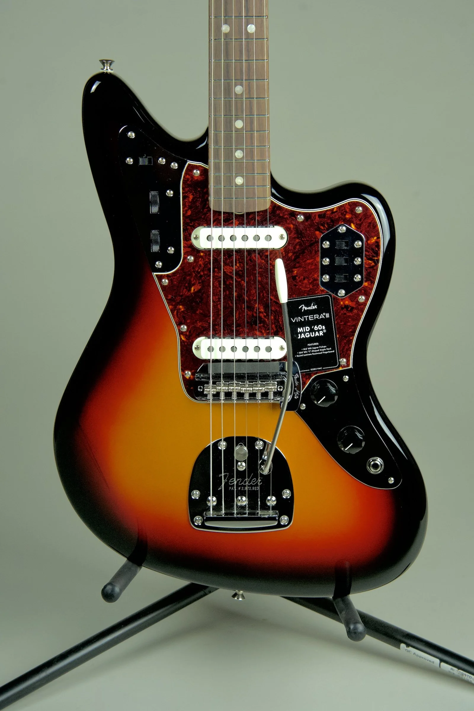 Fender Vintera III Mid 60s' Jaguar Electric Guitar - 3-Color Sunburst