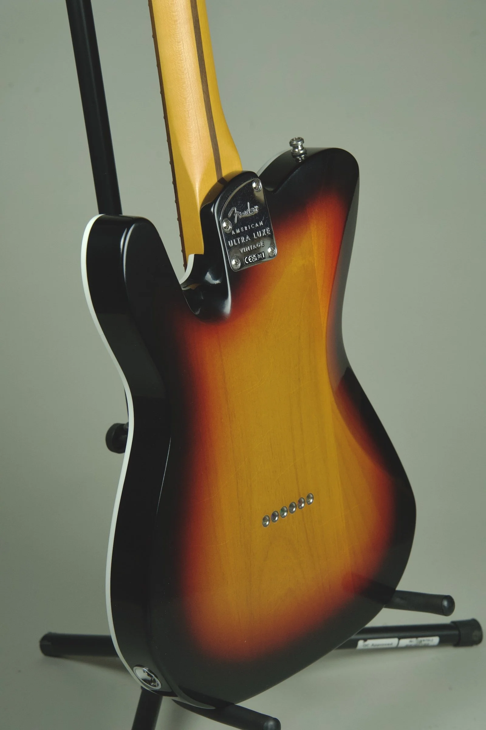 Fender American Ultra Luxe Vintage '60s Telecaster Custom Electric Guitar - 3-color Sunburst, Heirloom Lacquer20.jpeg