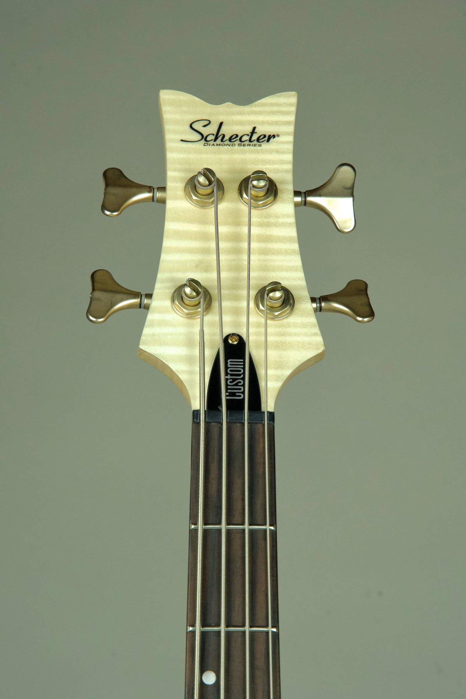 Schecter Stiletto Custom 4 Bass Guitar - Natural4.jpeg