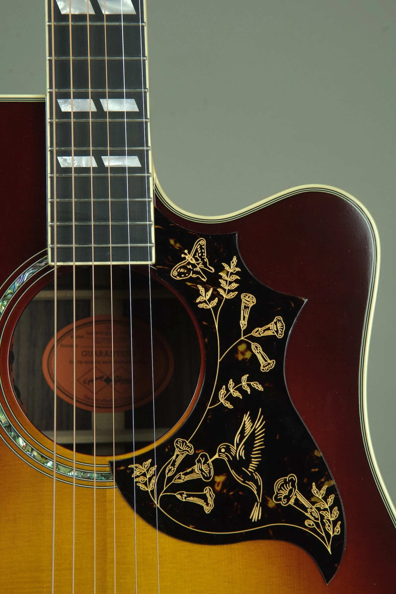 Used Epiphone Hummingbird Acoustic Guitar 10.jpeg