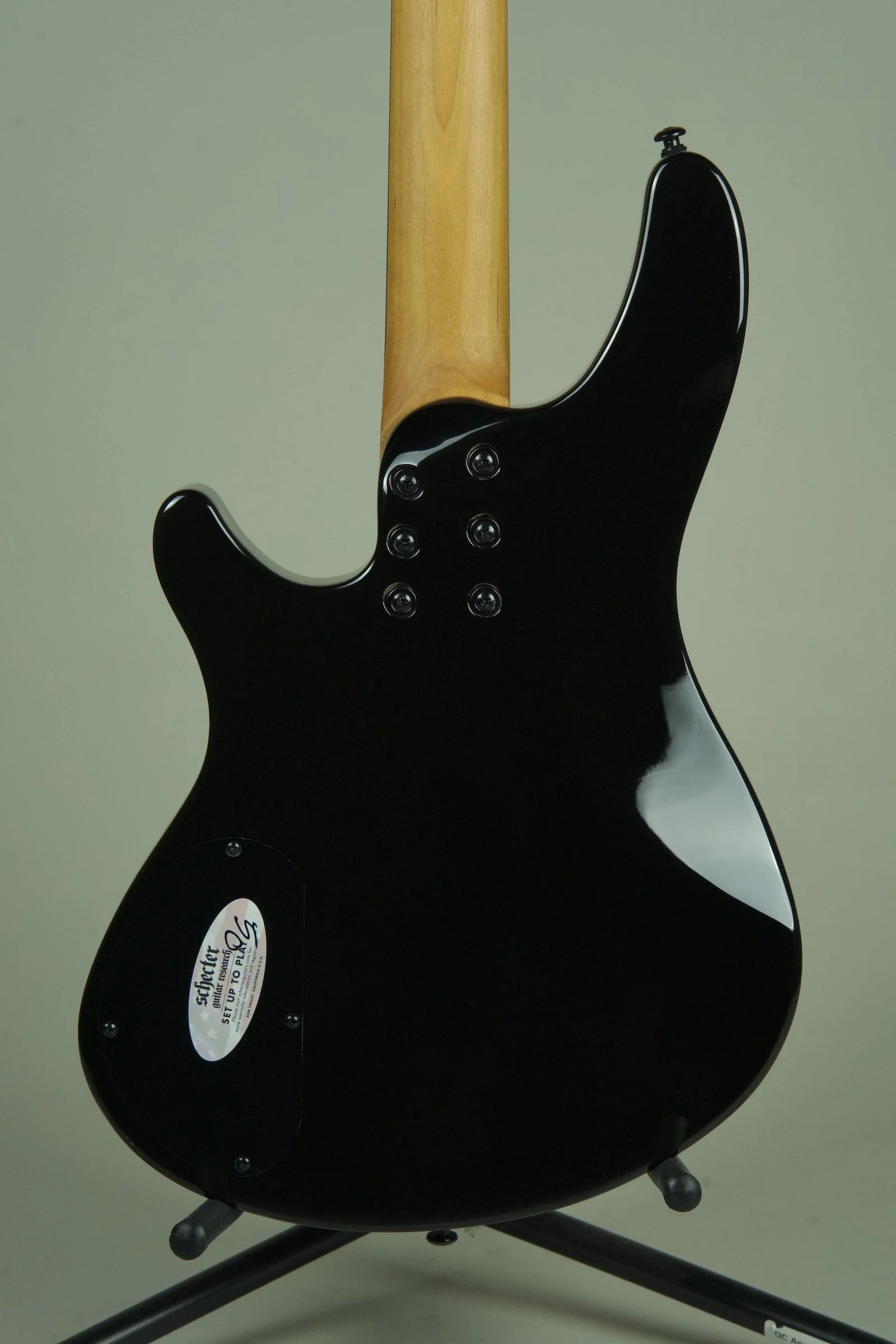 Schecter C-4 Standard Electric Bass - Tobacco Burl9.jpeg