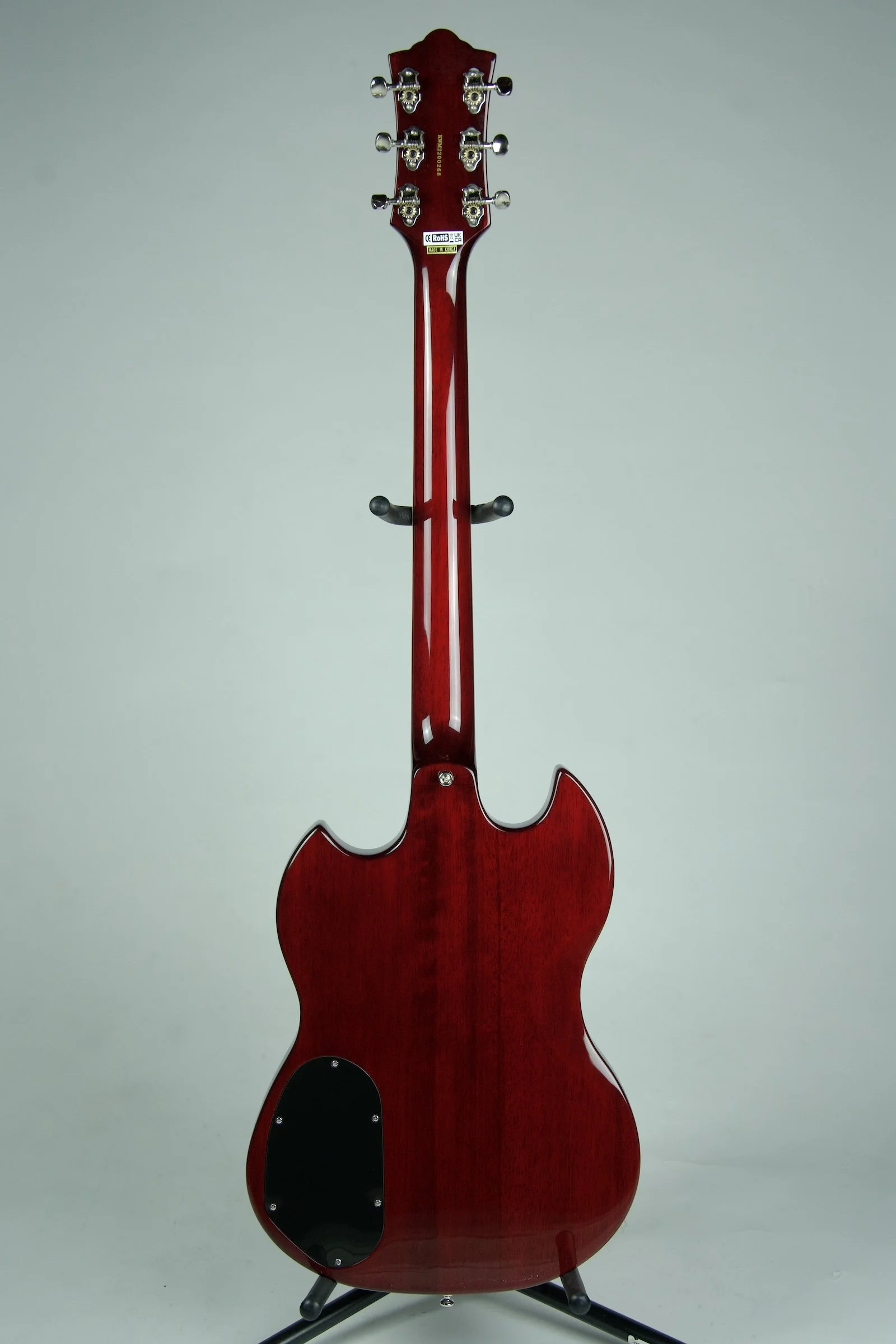 Used Guild Polara Deluxe Electric Guitar Cherry Red4.jpeg