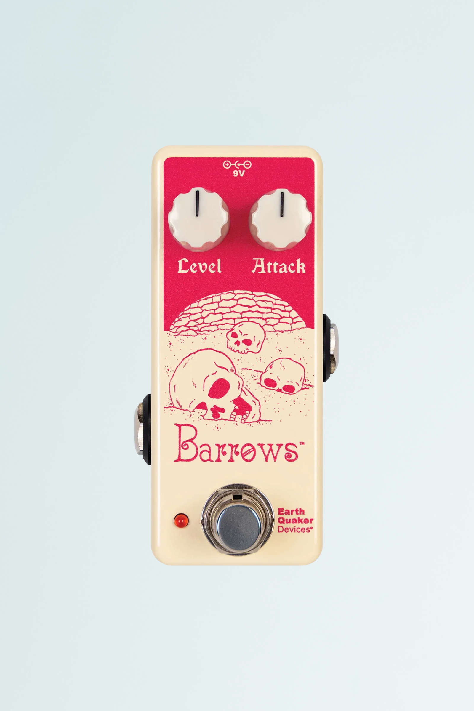 EarthQuaker Devices Barrows Fuzz Pedal - White