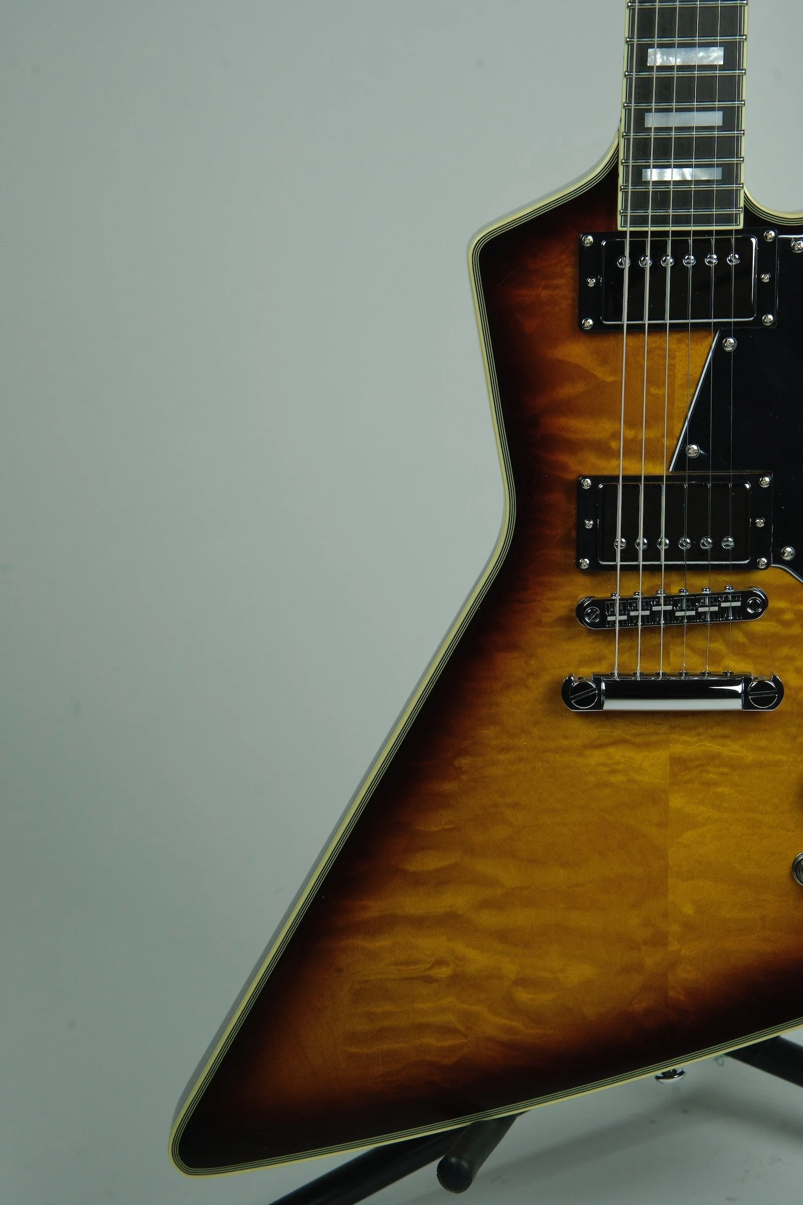 Schecter E-1 Custom Special Edition Electric Guitar - Vintage Sunburst4.jpeg