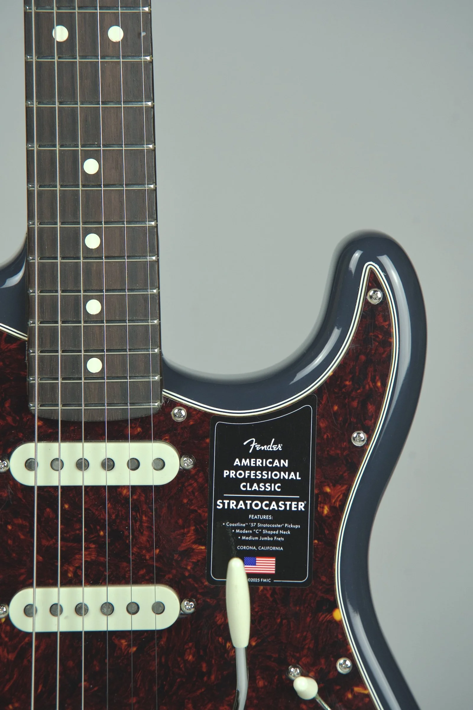 Fender American Professional Classic Stratocaster Electric Guitar - Faded Black6.jpeg