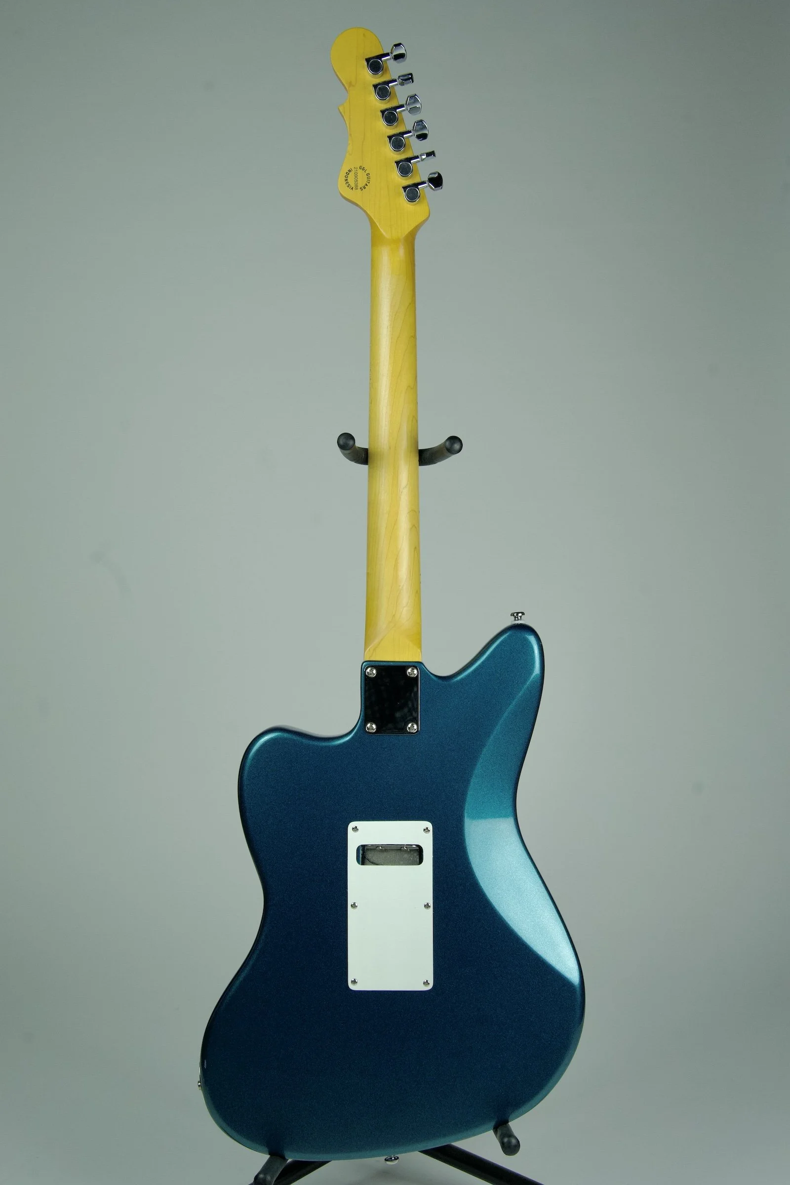 G&L Tribute Doheny Electric Guitar - Emerald Blue Metallic6.jpeg