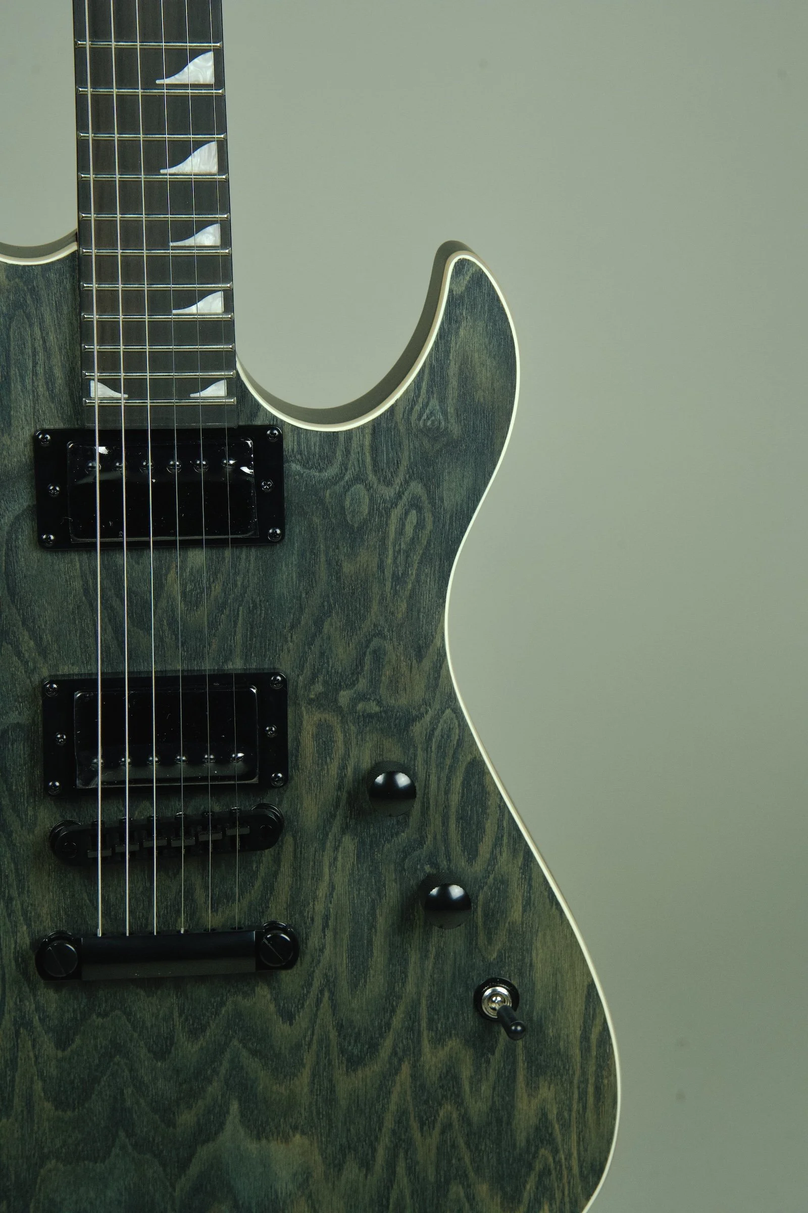 Schecter Avenger Standard Electric Guitar - Charcoal Satin5.jpeg