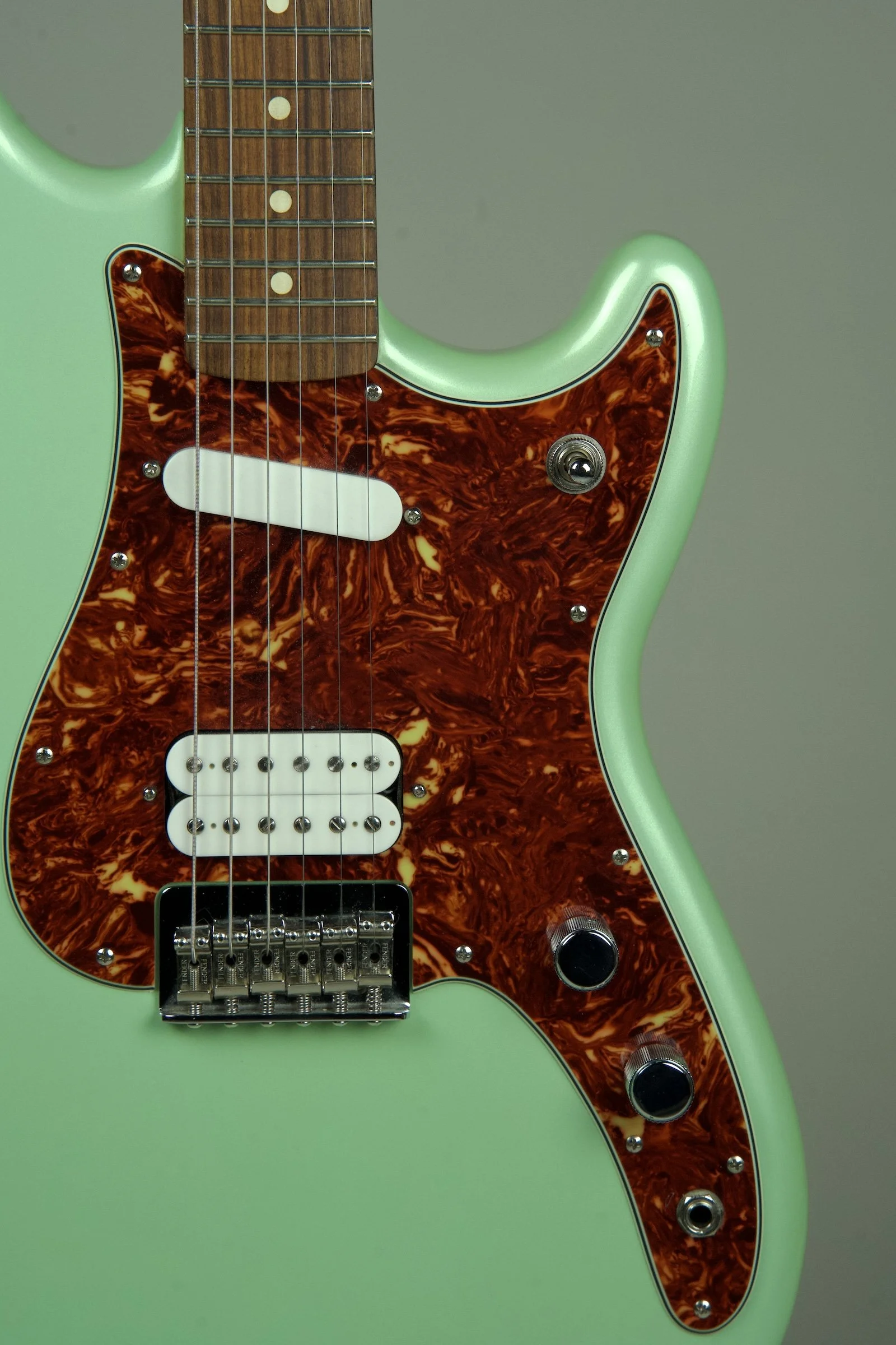 Fender Duo Sonic HS Electric Guitar Seafoam Pearl 5.jpeg