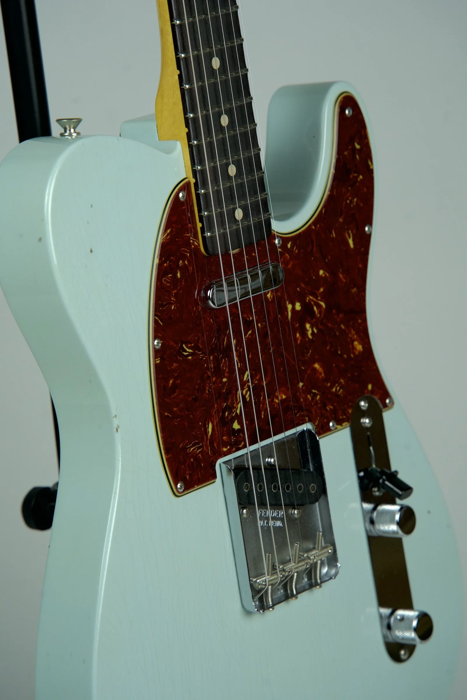 Fender USA Custom Shop 1963 Telecaster Electric Guitar - Aged Surf Green17.jpeg