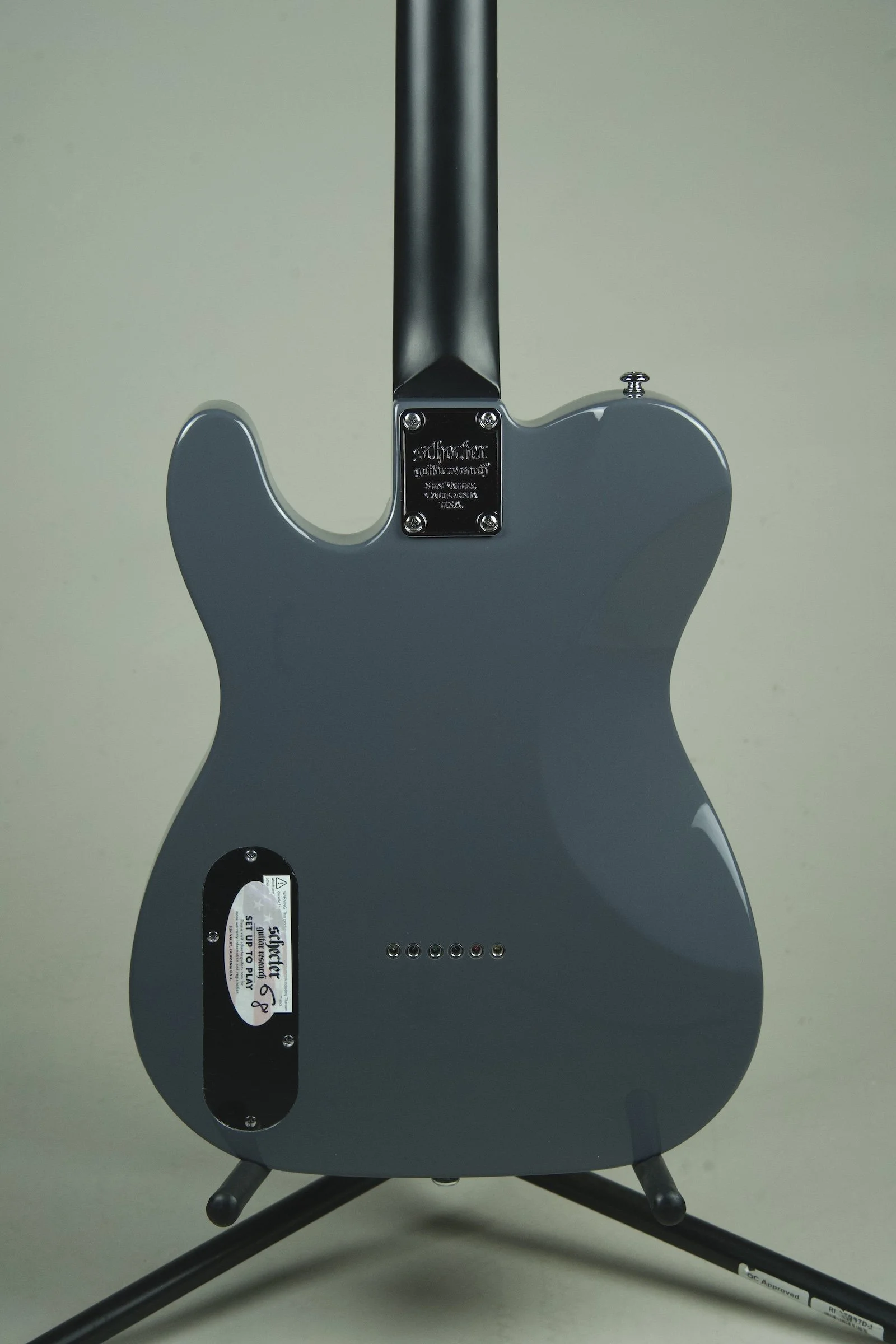 Schecter PT EX Baritone Electric Guitar - Dorian Gray9.jpeg