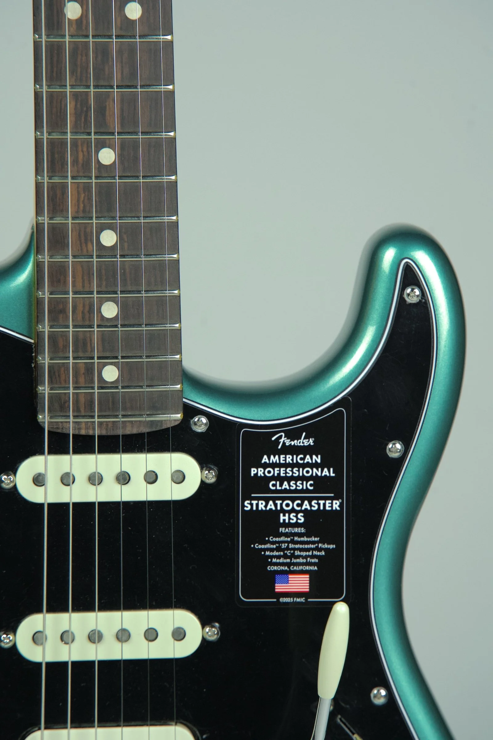 Fender American Professional Classic HSS Stratocaster - Faded Sherwood Green10.jpeg