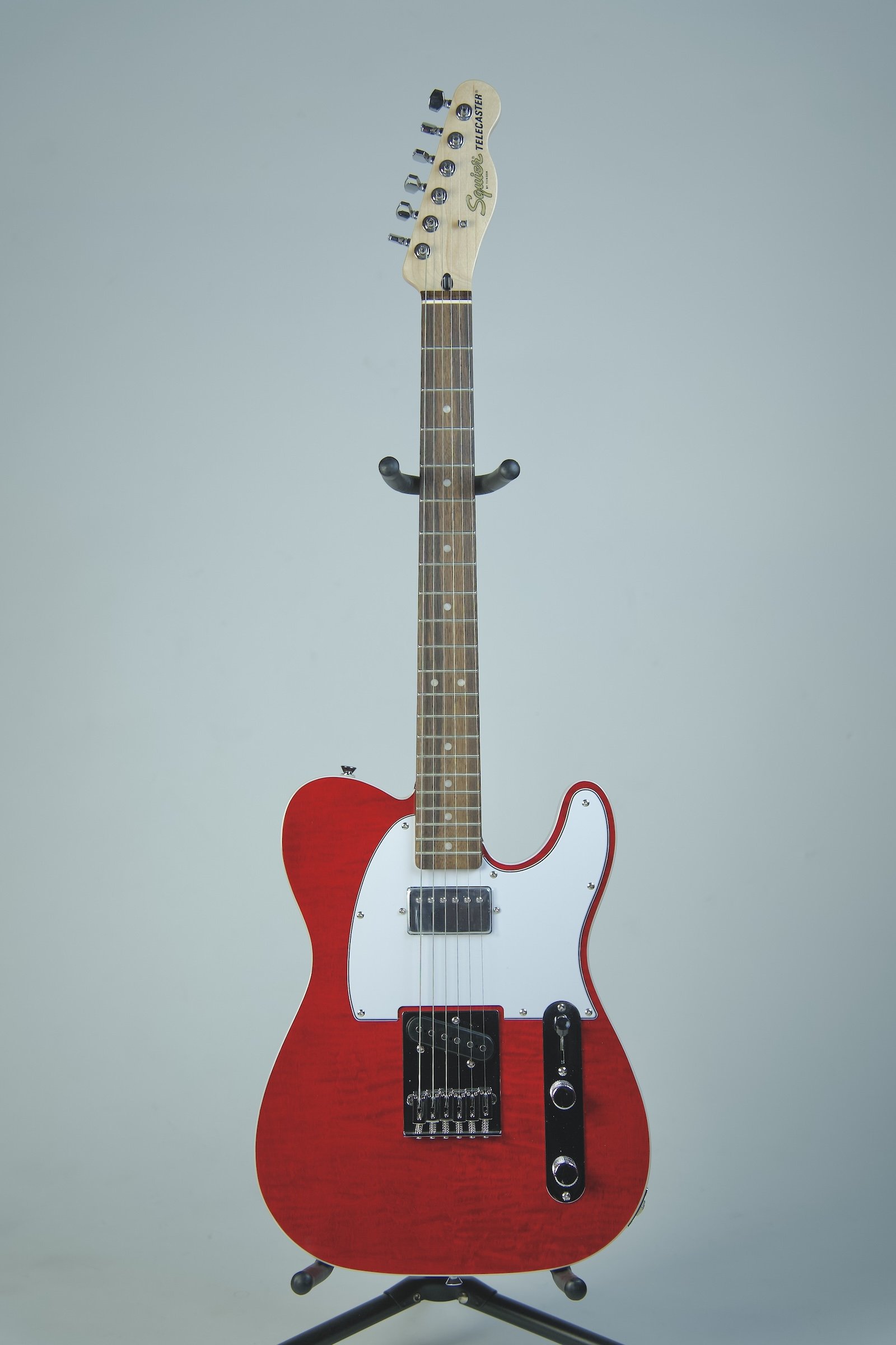 Squier Affinity Series Telecaster FMT SH Electric Guitar Transparent Crimson1.jpeg